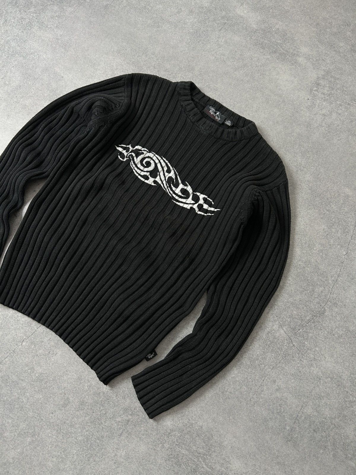 Japanese Brand Vintage Y2k big logo archive sweatshirt opium style Size US M / EU 48-50 / 2 - 2 Thumbnail