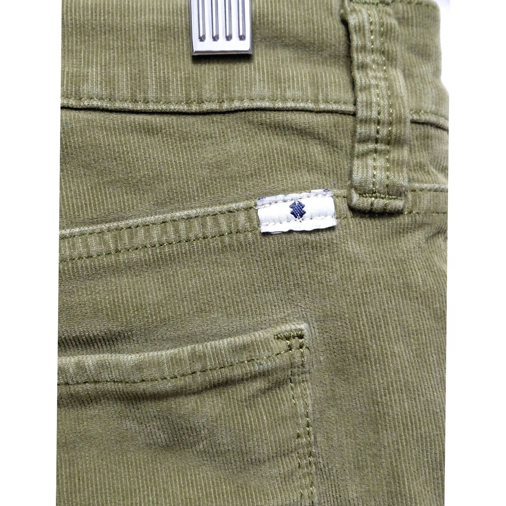 Lucky Brand Lucky Brand Brooke Skinny Corduroy Pants Olive Women Size 10 Size 32" / US 10 / IT 46 - 3 Thumbnail
