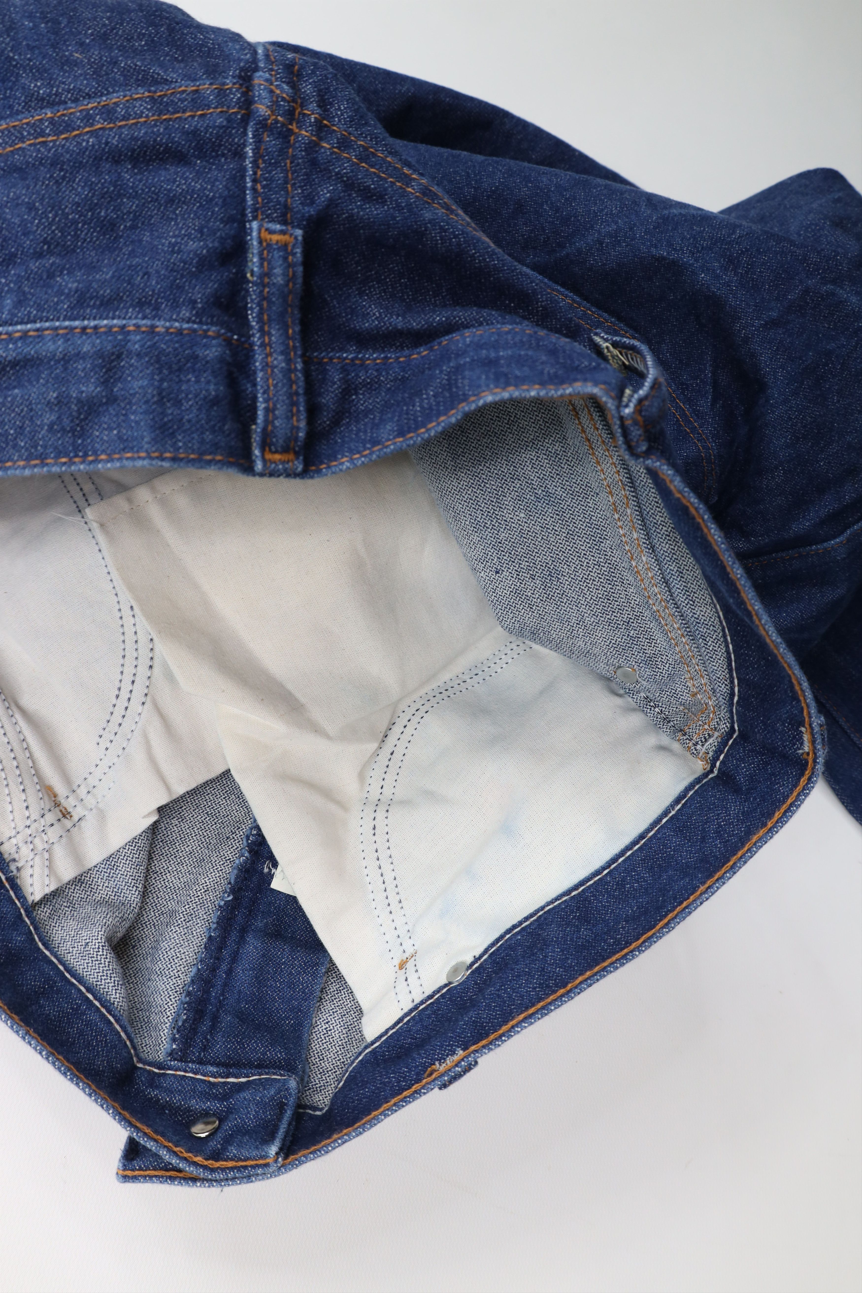 Vintage × Wrangler Vintage 90s Wrangler Bootcut Denim Jeans Blue Cotton USA Size US 38 / EU 54 - 7 Thumbnail