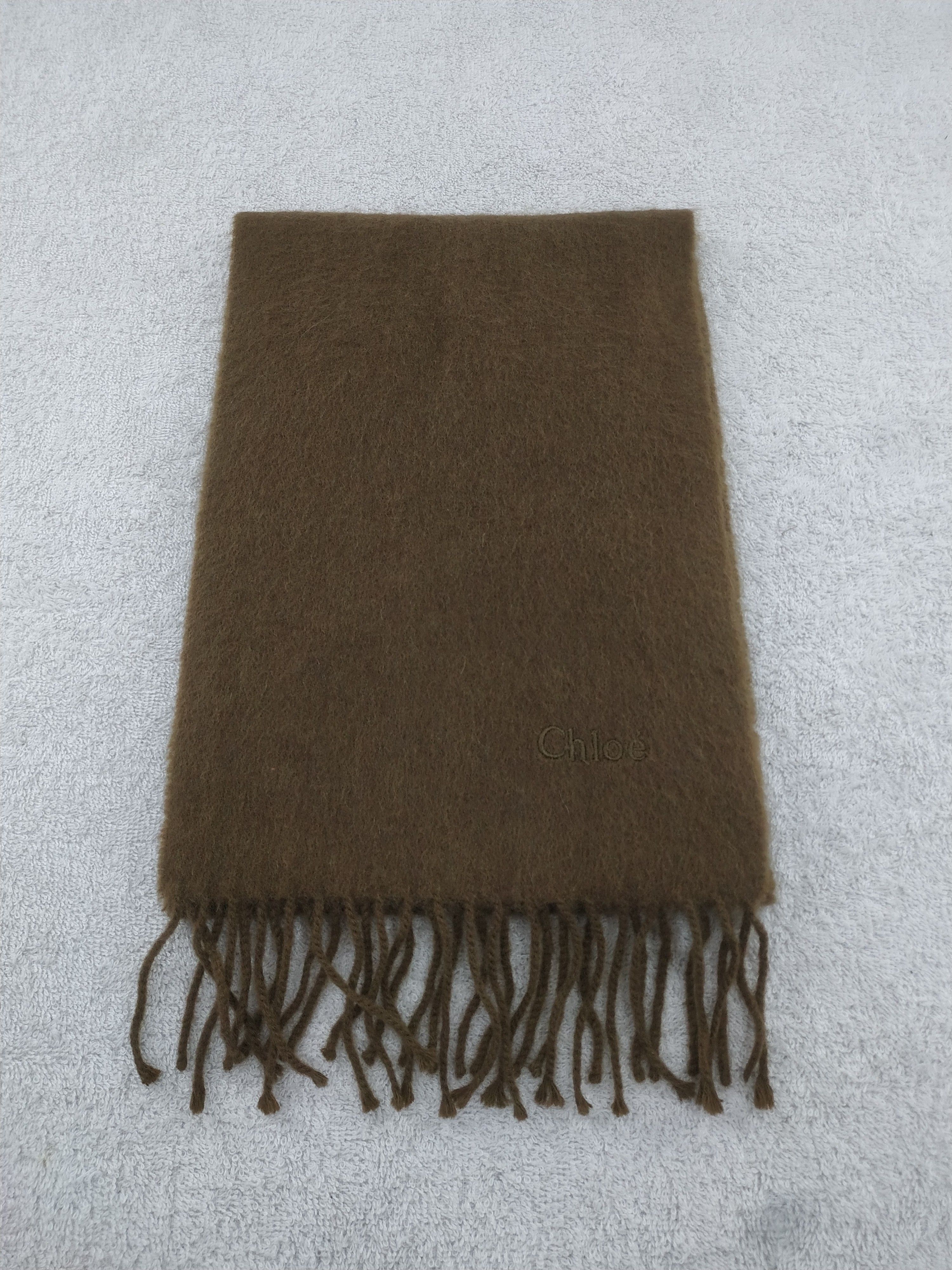 Chloe Vintage Chloe Scarf/Muffler/Neckwear MF193 Size ONE SIZE - 1 Thumbnail