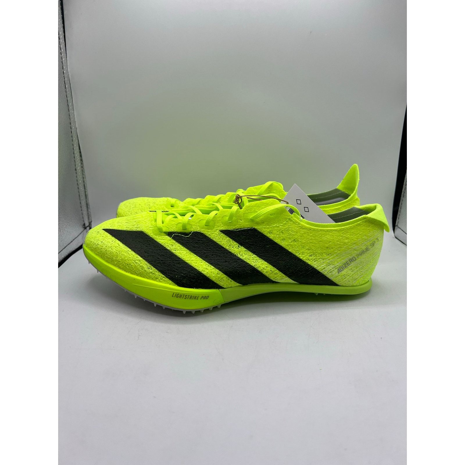 Adidas Adidas Adizero Prime SP 3 Strung “Lucid Lemon Black” Size US 7.5 / EU 40-41 - 1 Thumbnail