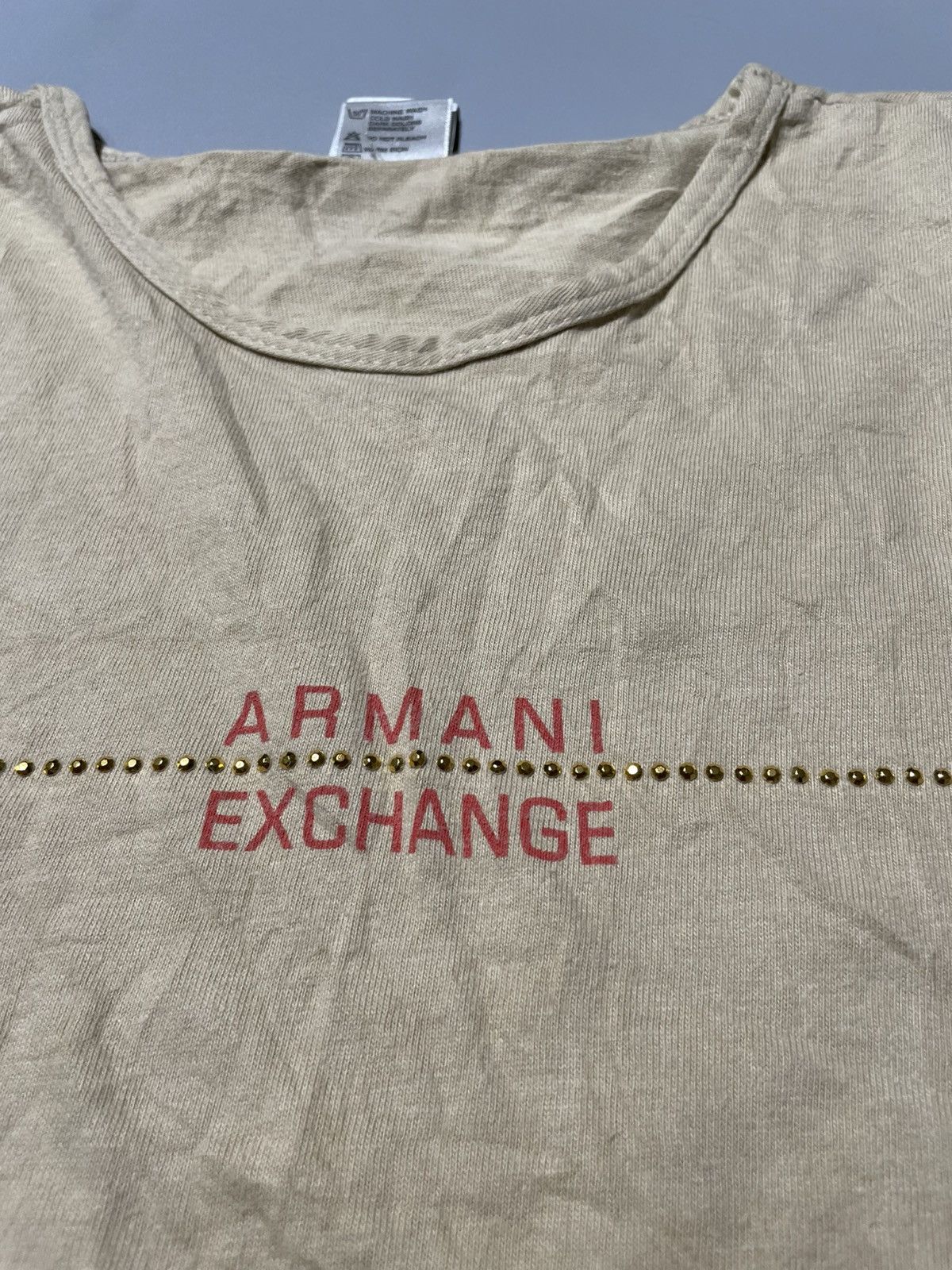 Armani Exchange × Vintage Y2k Armanj Exchange Tanktop Size S / US 4 / IT 40 - 3 Thumbnail