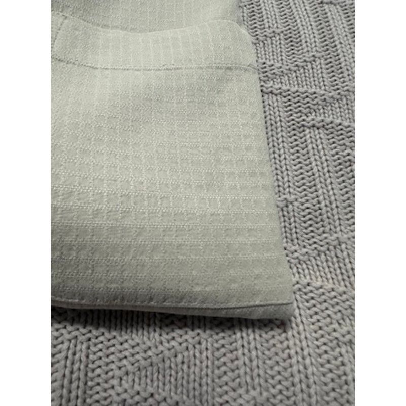 Grant Thomas Grant Thomas cream textured silk short sleeve button down Size US L / EU 52-54 / 3 - 4 Thumbnail