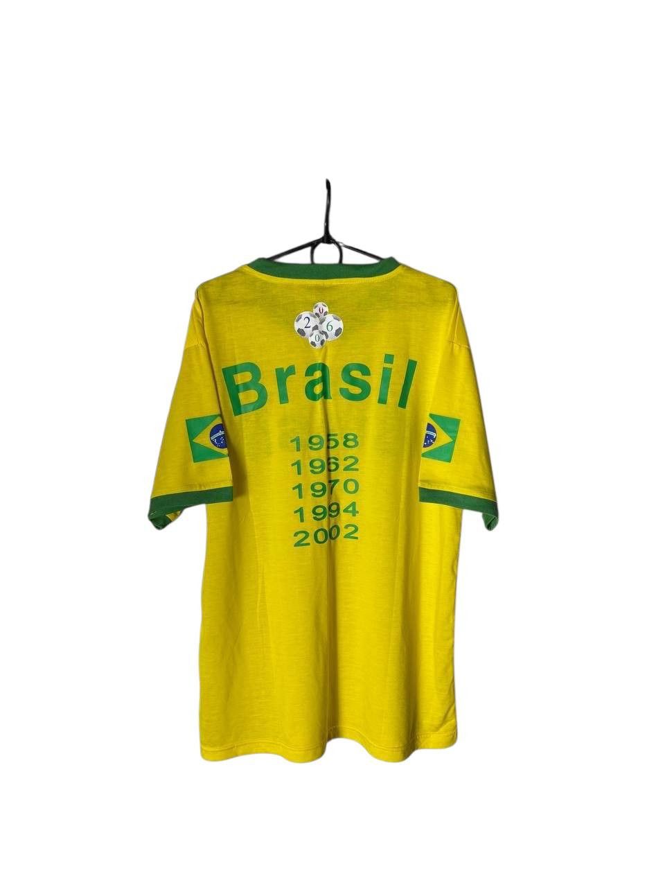 Other 2000s BRAZIL Blokecore Jersey Vintage T-shirt Tee Size US L / EU 52-54 / 3 - 5 Thumbnail