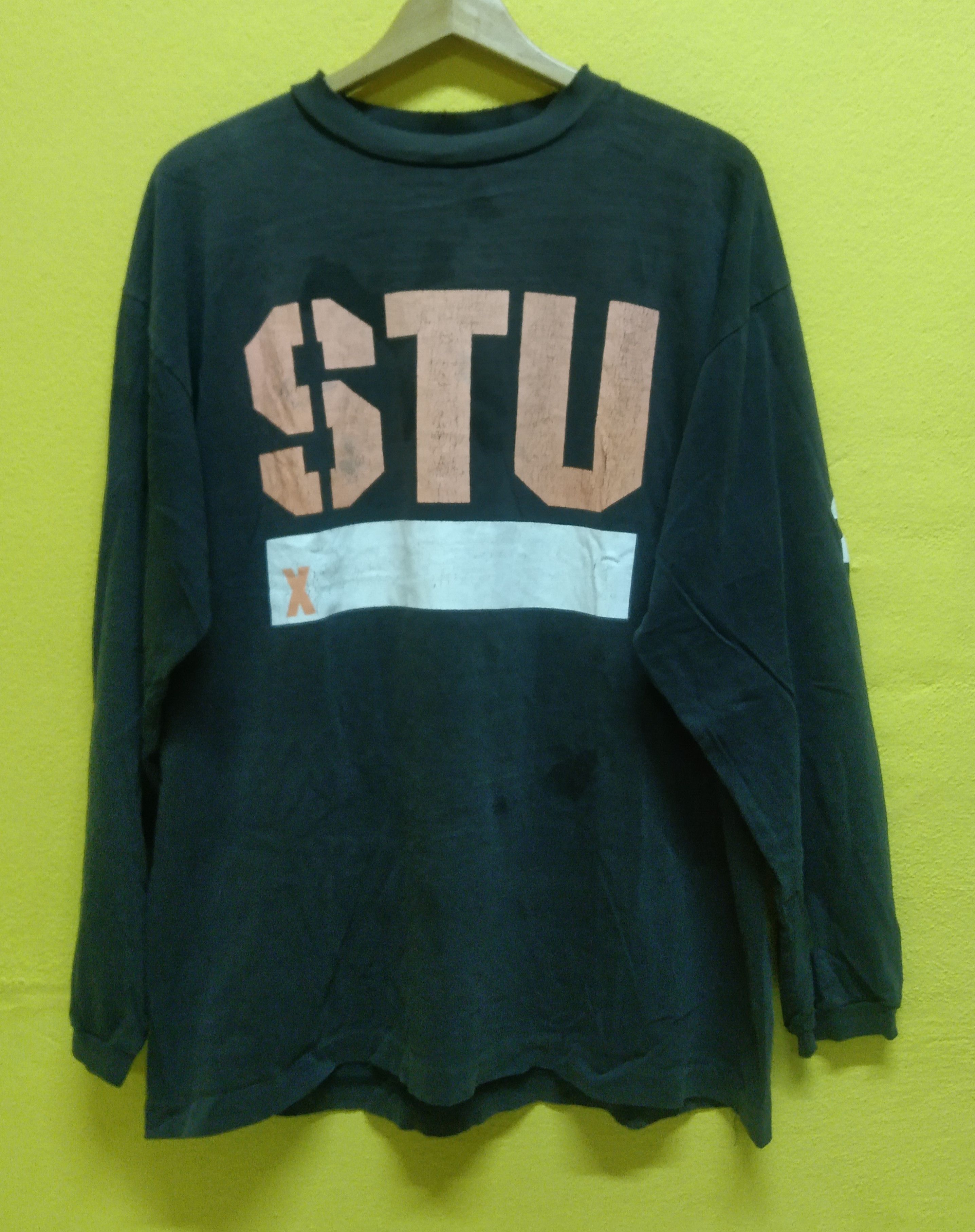Stussy × Vintage Vintage Stussy Spell Out Size US L / EU 52-54 / 3 - 1 Thumbnail
