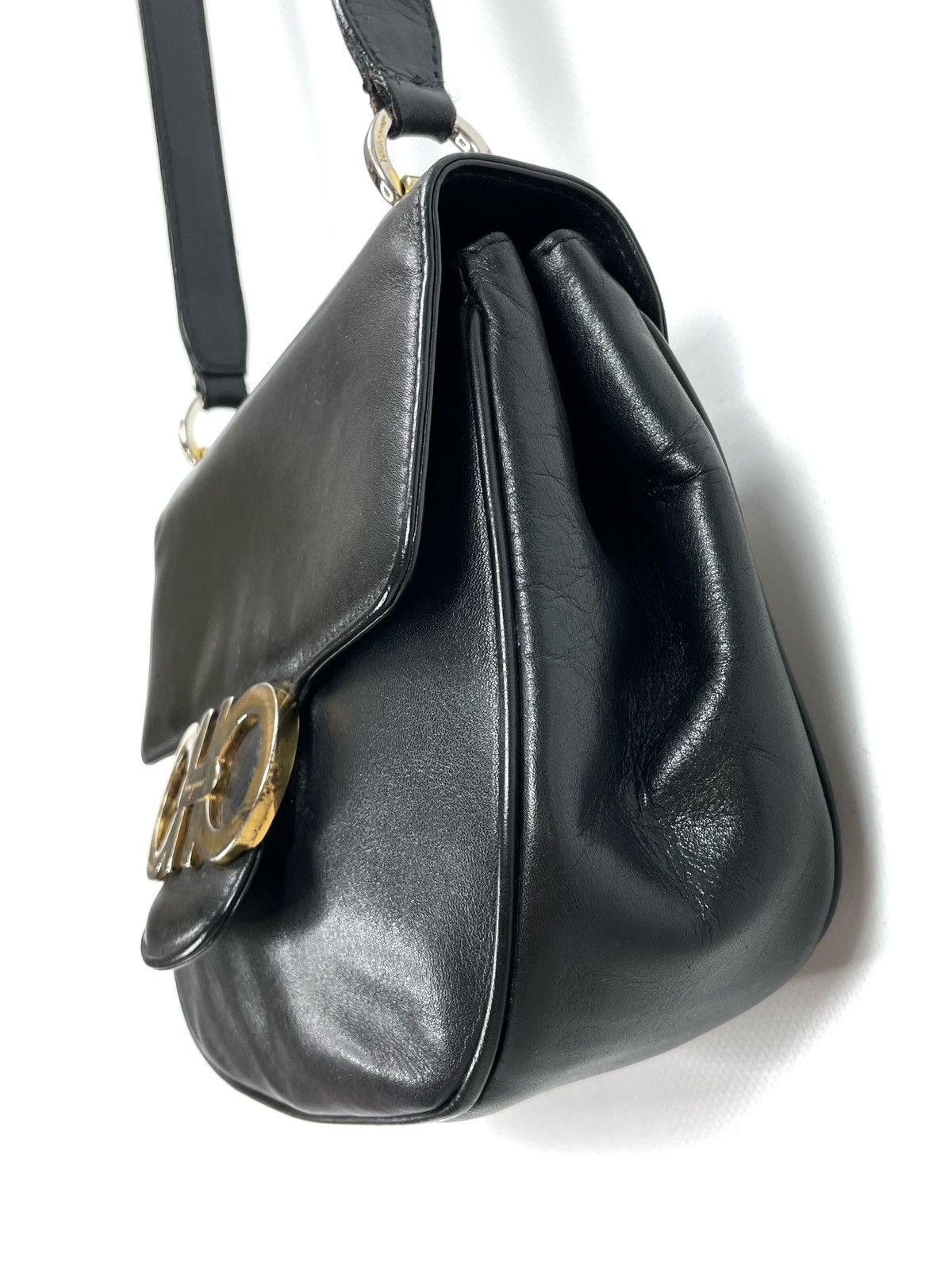 Salvatore Ferragamo Salvatore Ferragamo Vintage Gancini Mini Leather Bag Size ONE SIZE - 9 Thumbnail