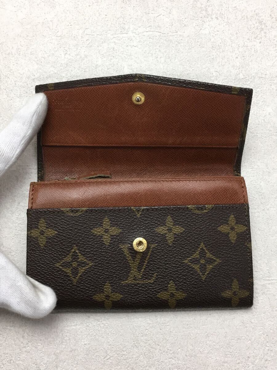 Louis Vuitton Louis Vuitton Monogram Compact Wallet Brown Size ONE SIZE - 4 Thumbnail