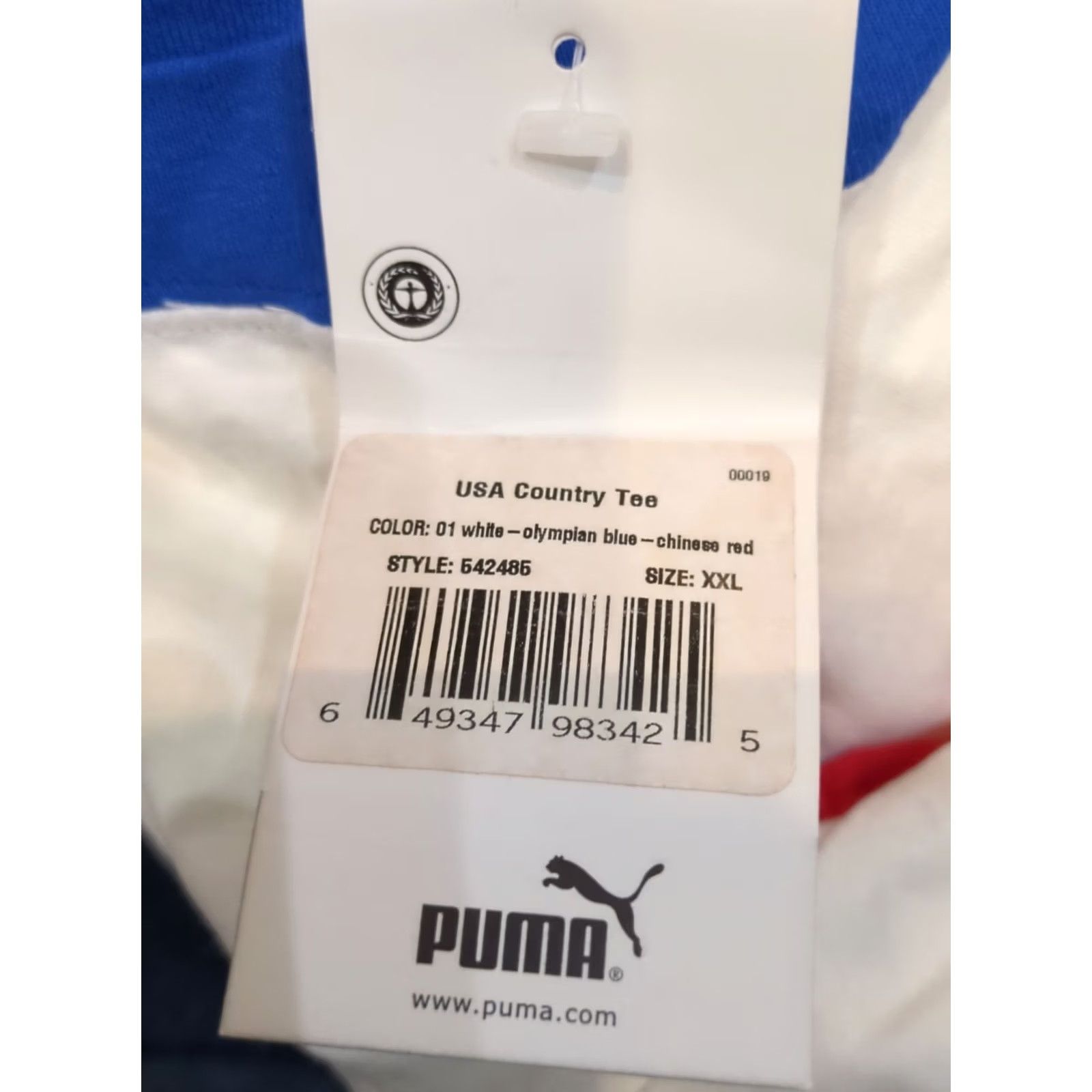 Puma VINTAGE Puma T-Shirt XXL Blue Men 2XL Shirt Mens Blue Puma 90s Size US XXL / EU 58 / 5 - 6 Thumbnail