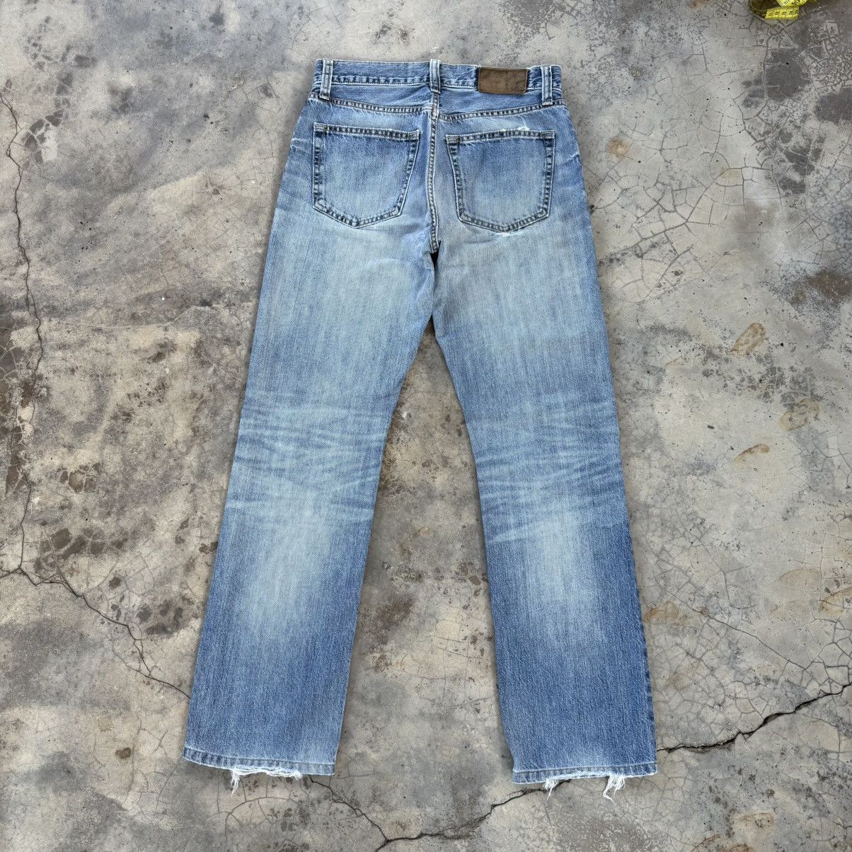 Japanese Brand W30 VINTAGE JAPANESE MUD WASH FADED RIPPED JEAN DENIM PANTS Size US 30 / EU 46 - 1 Thumbnail