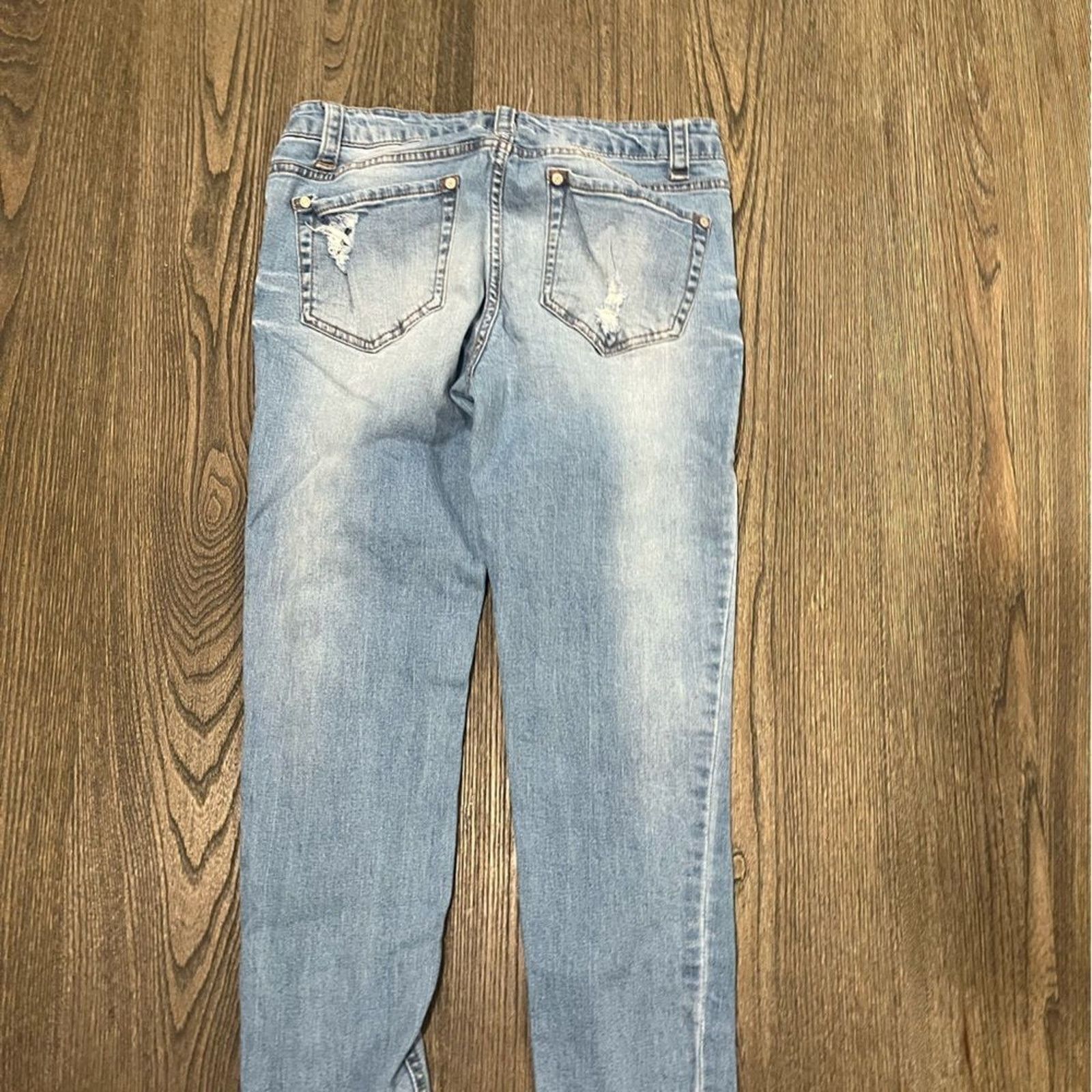 Vintage Blue Asphalt Relaxed Fit Jeans Straight Leg Size 7/28 Size 28" / US 6 / IT 42 - 9 Thumbnail
