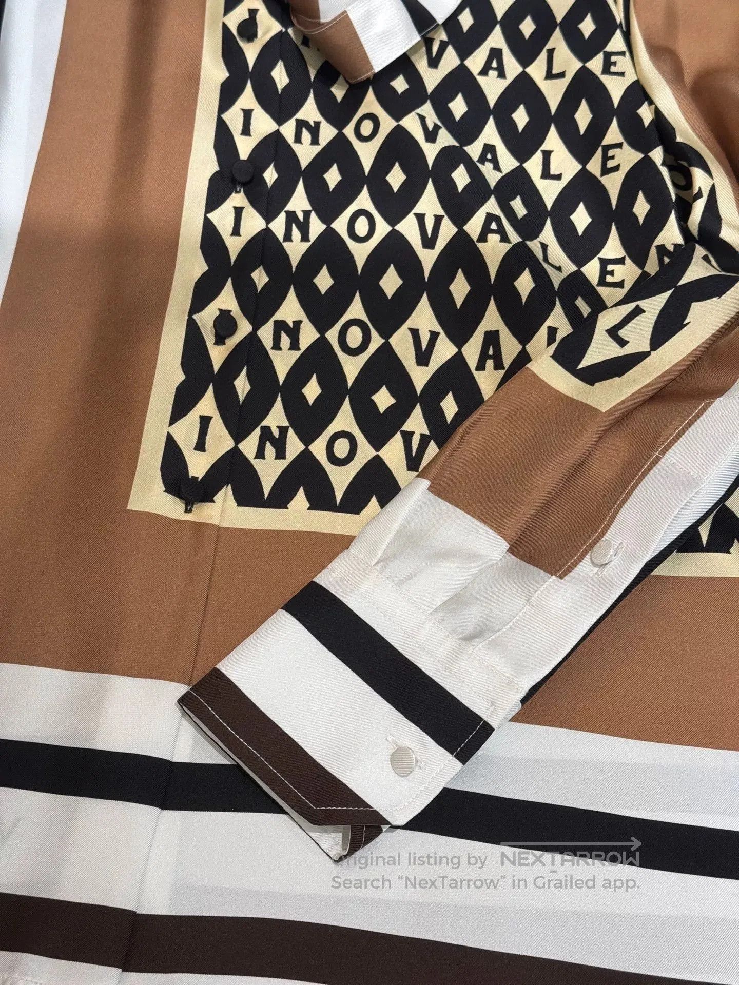 Valentino Valentino Logo Colorblock Knit Shirt. Size US XS / EU 42 / 0 - 3 Thumbnail