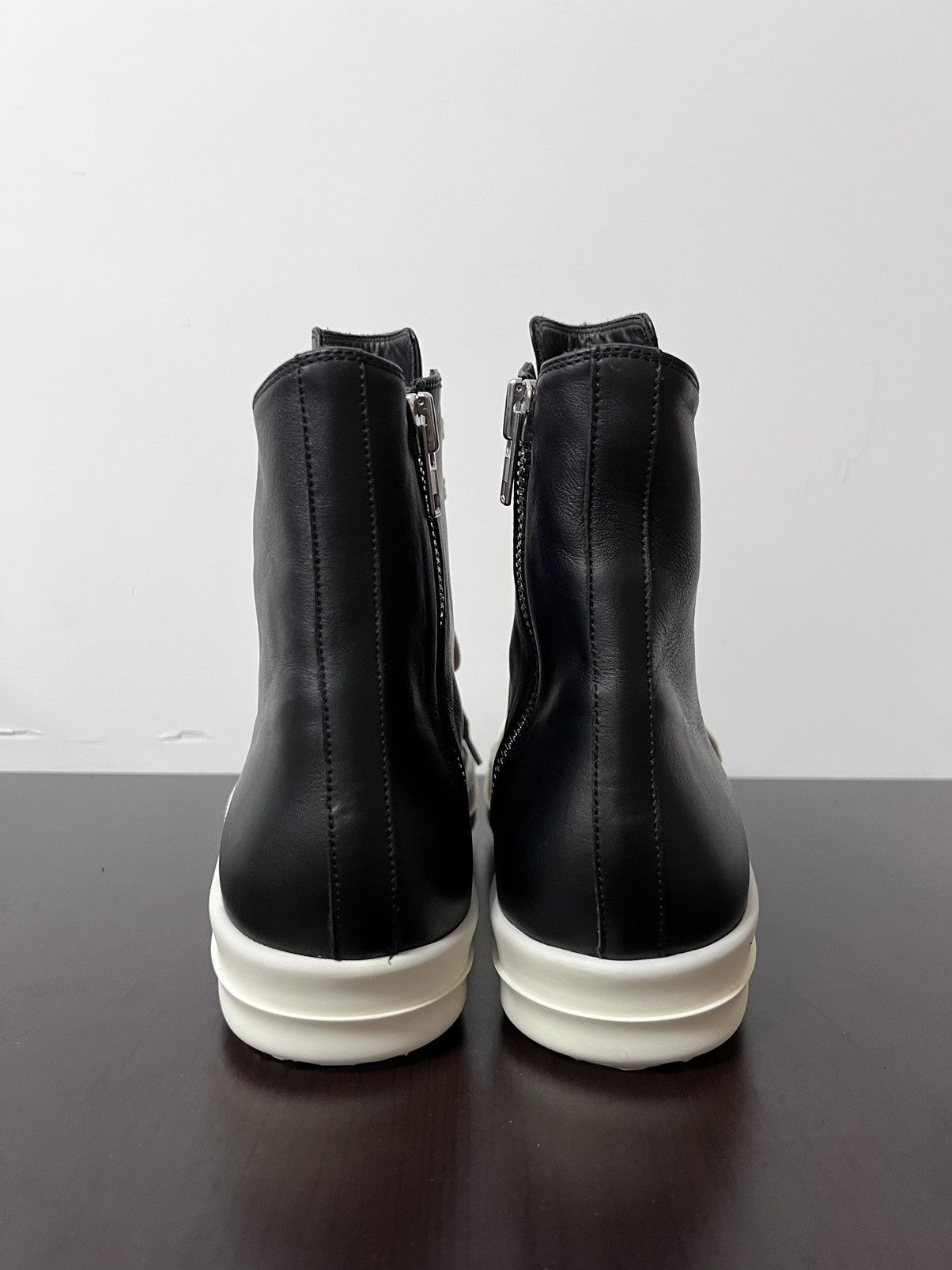 Rick Owens Rick owens mainline leather ramones high top sneakers sz39 Size US 6 / EU 39 - 7 Thumbnail