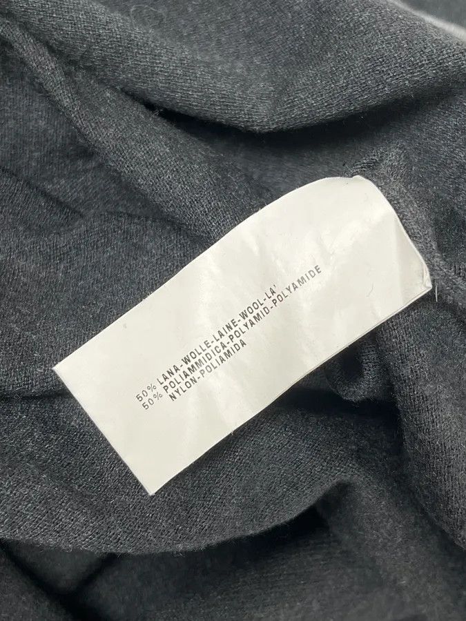 Emporio Armani 2010s Emporio Armani Grey Wool Polo Longsleeve Size US S / EU 44-46 / 1 - 9 Thumbnail