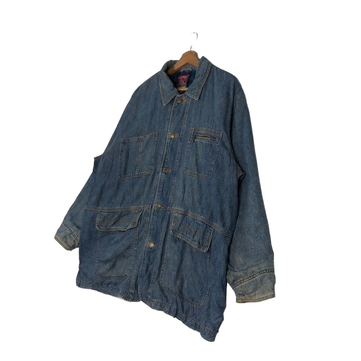 Hai Sporting Gear 🔥Vtg Denim Jacket Blanket Lining This Man Sporting Japan Size US M / EU 48-50 / 2 - 2 Thumbnail