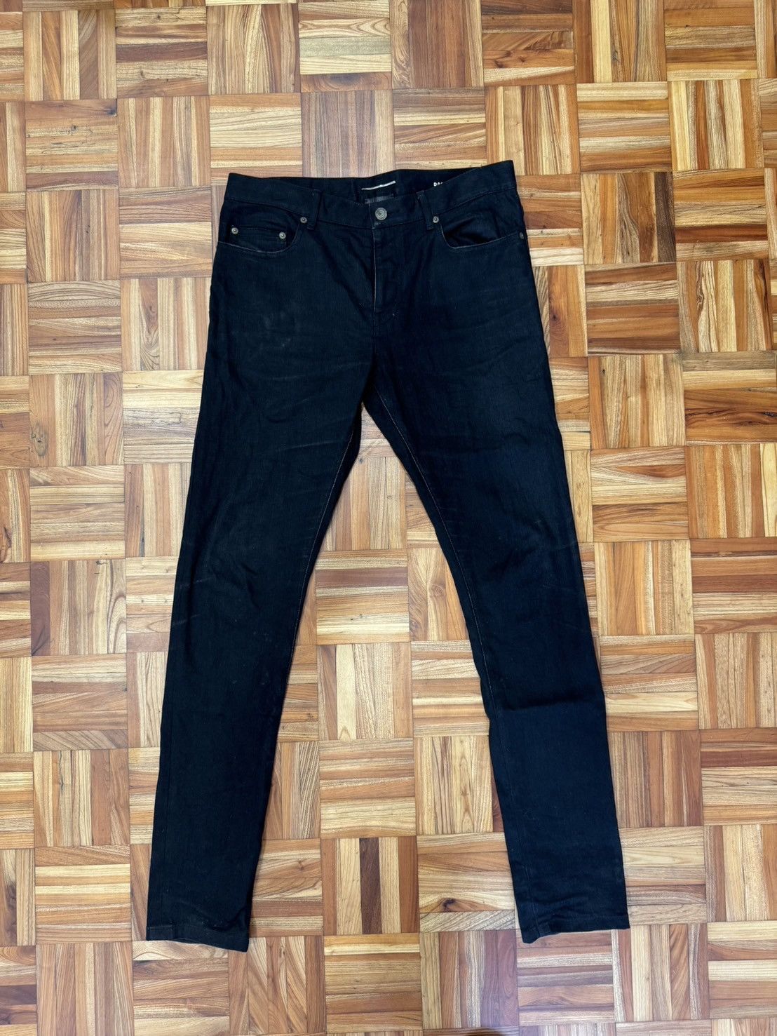 image of 2014 Saint Laurent Paris Black Jean D02 W31-32, Men's