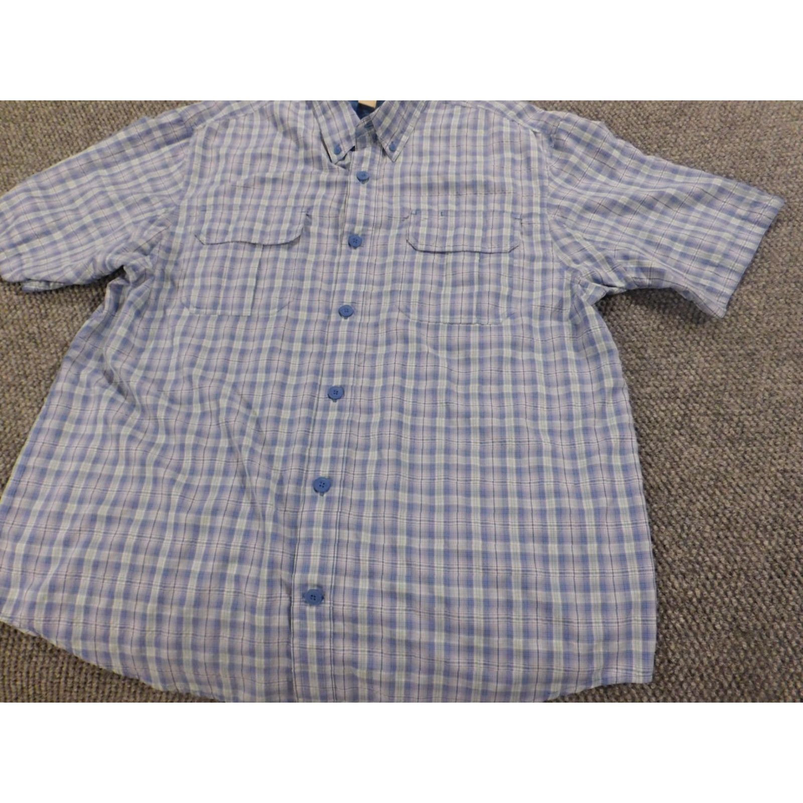 Duluth Trading Company **Duluth Trading Company Mens Blue Plaid Button-Down Shirt Large** User: Duluth Trading Company Mens Blue Plaid Button-Down Shirt Large Size US L / EU 52-54 / 3 - 3 Thumbnail