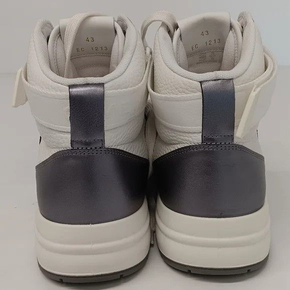 Givenchy GIVENCHY G4 Strapped White Logo High Top Sneakers- EU43/US10 Size US 10 / EU 43 - 11 Thumbnail