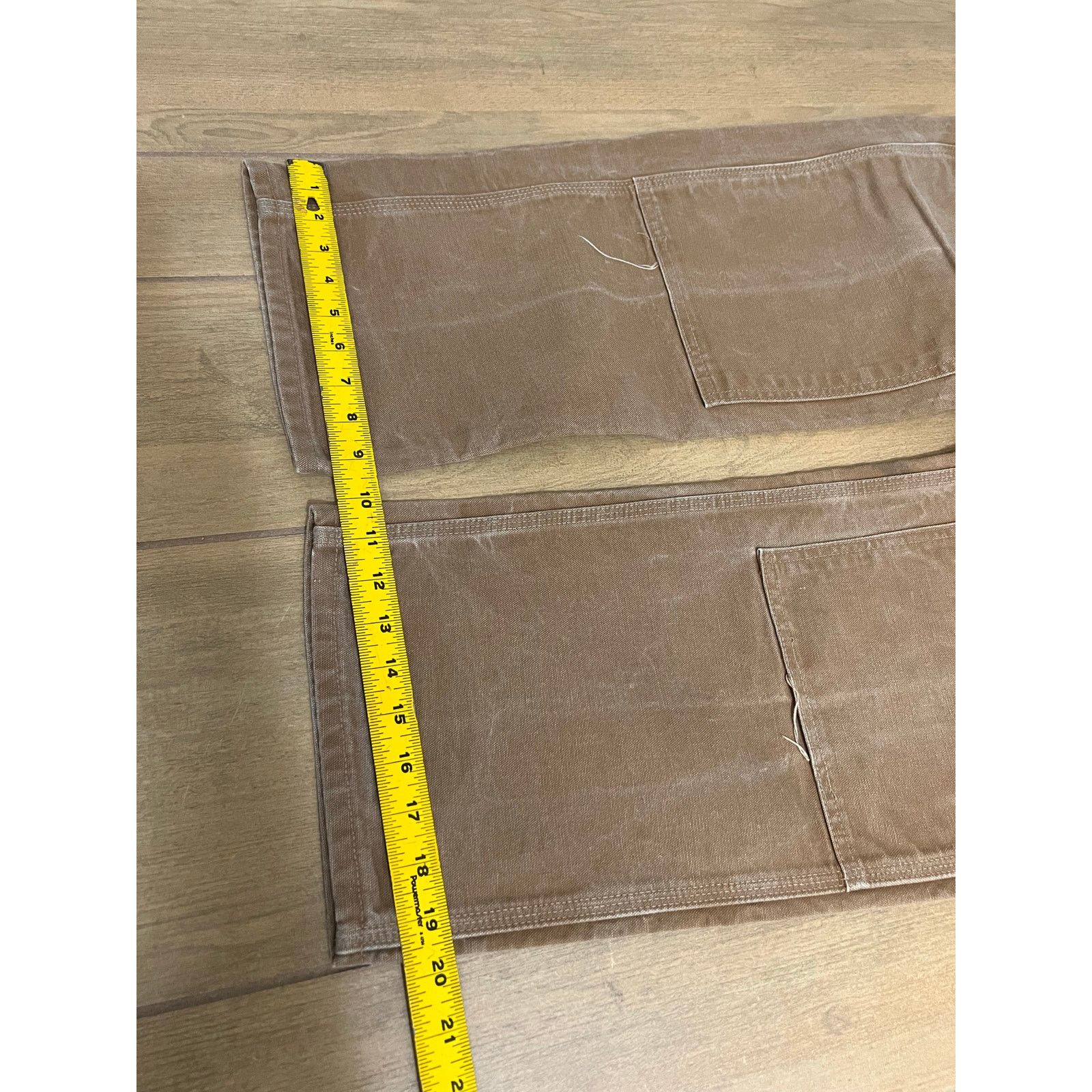 Carhartt Carhartt B01 BRN Dungaree Fit Double Knee Brown Sz 36x31 Size US 36 / EU 52 - 8 Thumbnail