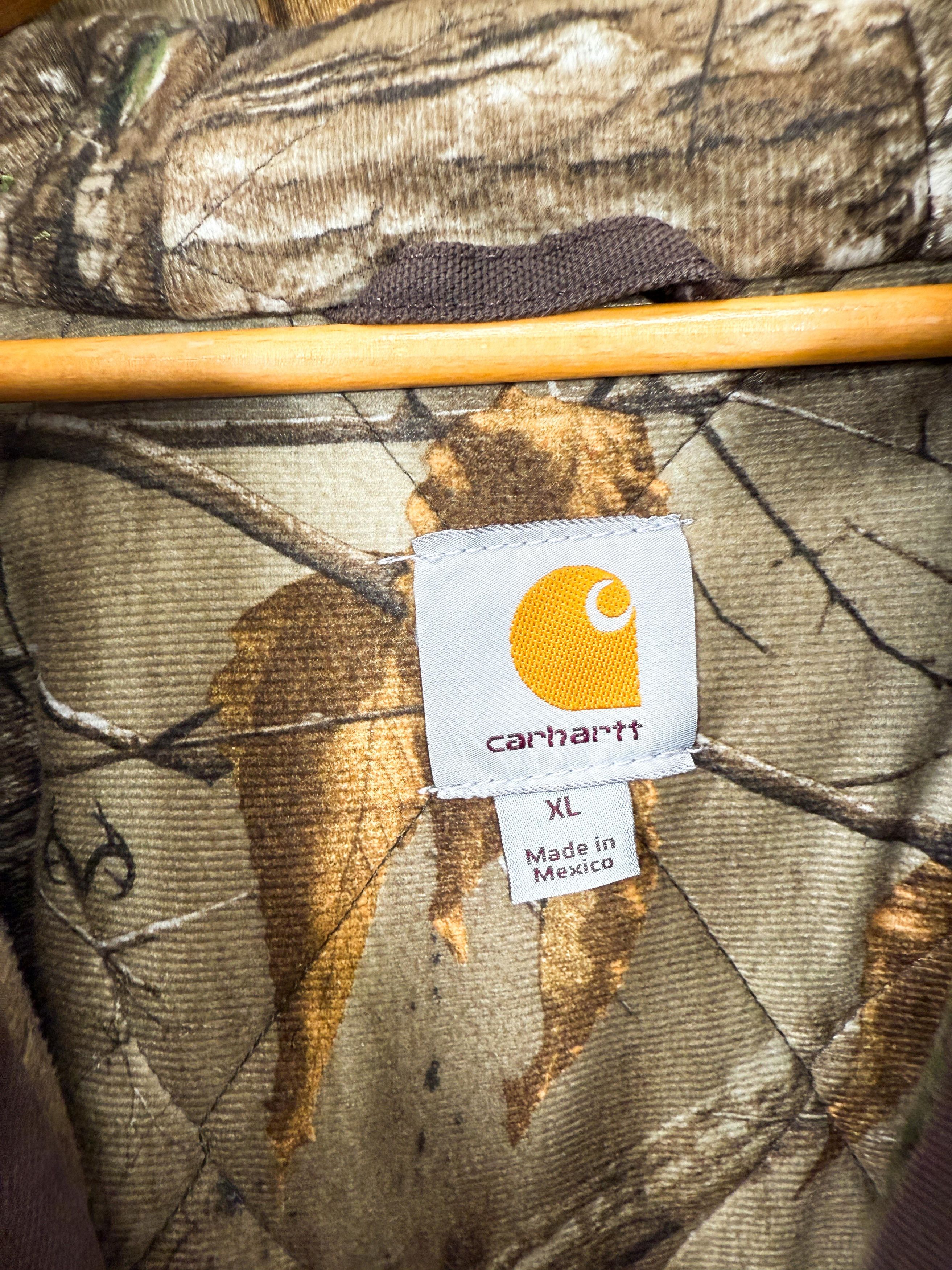 Carhartt × Realtree × Vintage VINTAGE BROWN CARHARTT Jacket W/ REALTREE LINING XL Size US XL / EU 56 / 4 - 2 Thumbnail