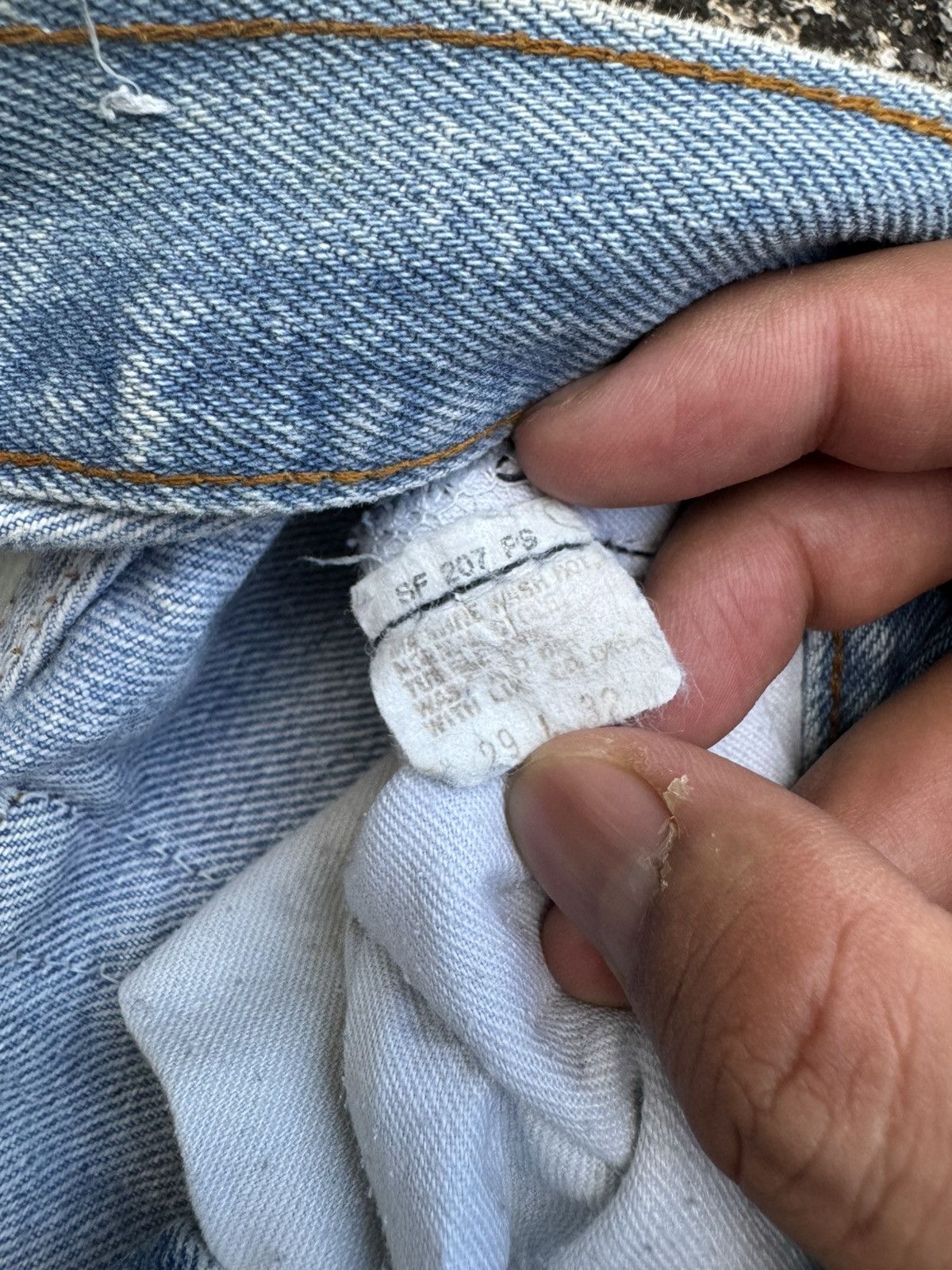 Levi's × Vintage Vintage 70s levis 501xx USA denim jeans Size US 28 / EU 44 - 5 Thumbnail