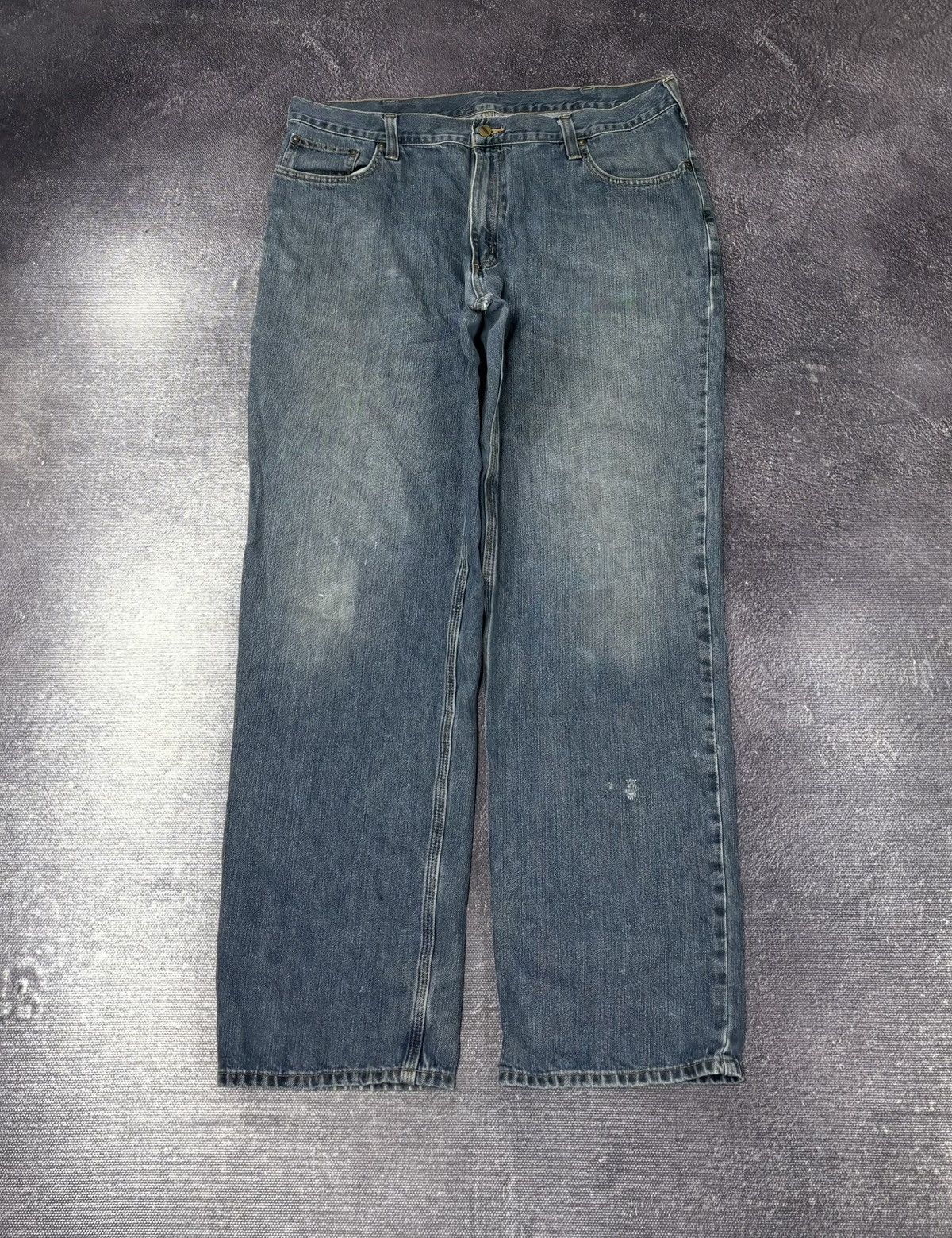 Carhartt Vintage Carhartt Relaxed Fit Utility Work Denim Baggy Jeans Size US 40 / EU 56 - 2 Thumbnail