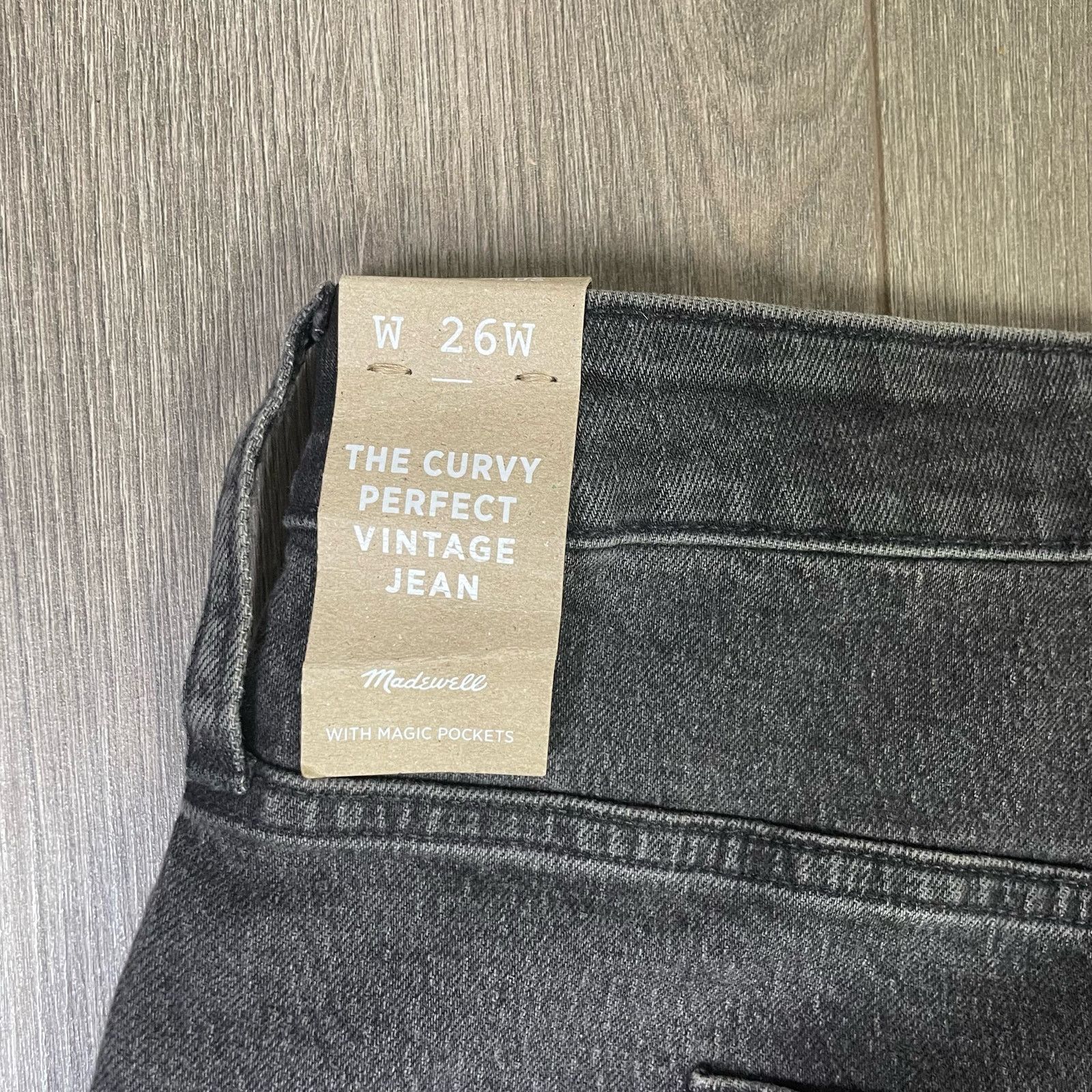 Madewell Madewell Curvy Perfect Lunar Wash Denim Jeans US Women's 26W Size 26" / US 2 / IT 38 - 3 Thumbnail