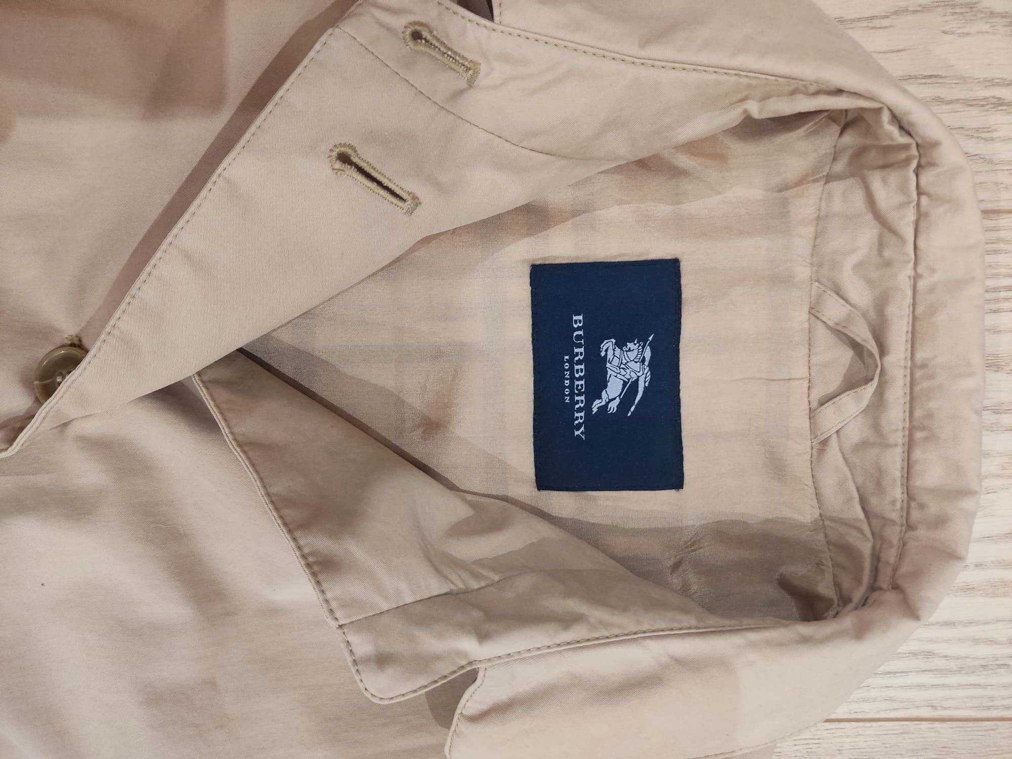 Burberry Burberry Coat Size L / US 10 / IT 46 - 7 Thumbnail