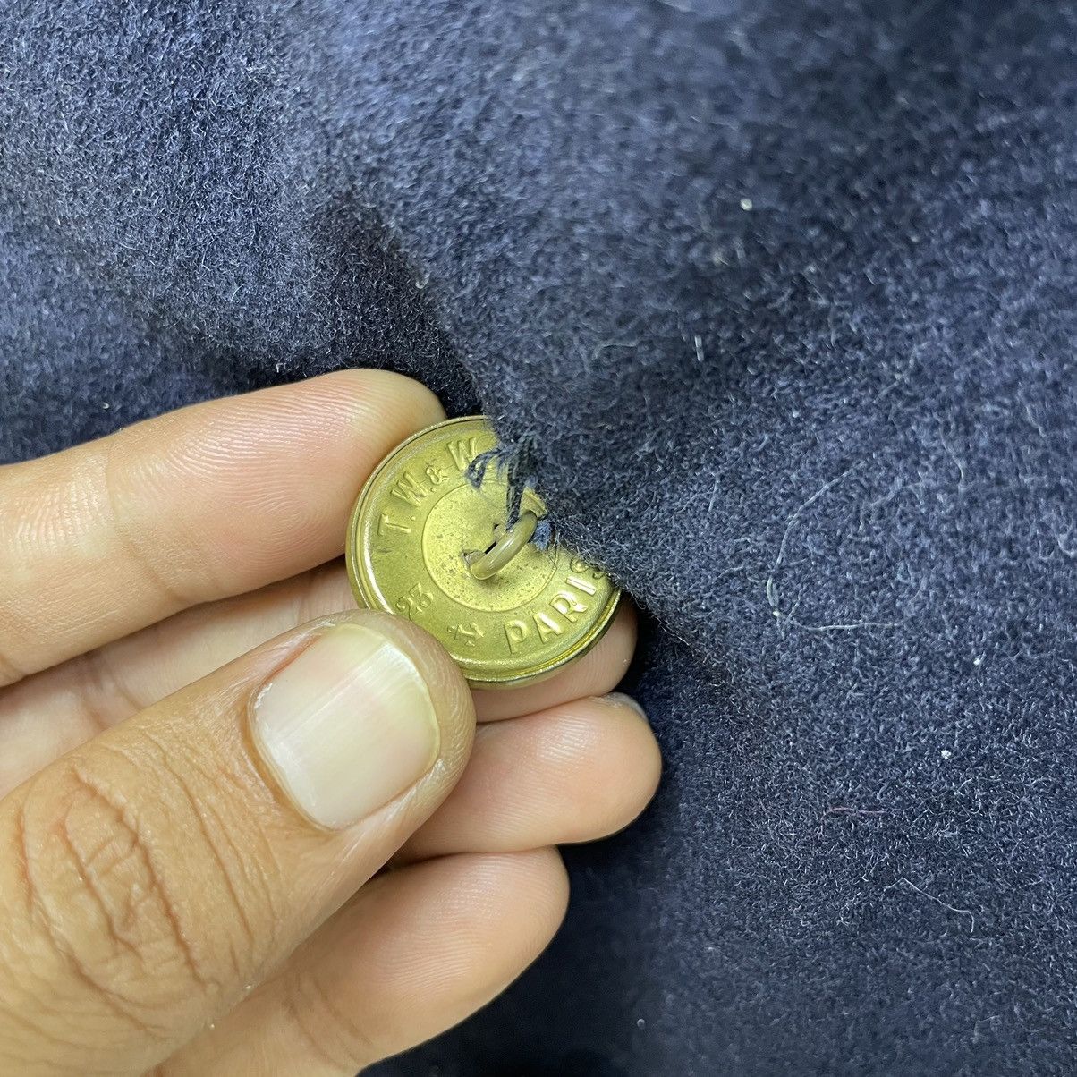 Japanese Brand × Vintage Vintage France Army Marine Coat Jacket Size US M / EU 48-50 / 2 - 4 Thumbnail