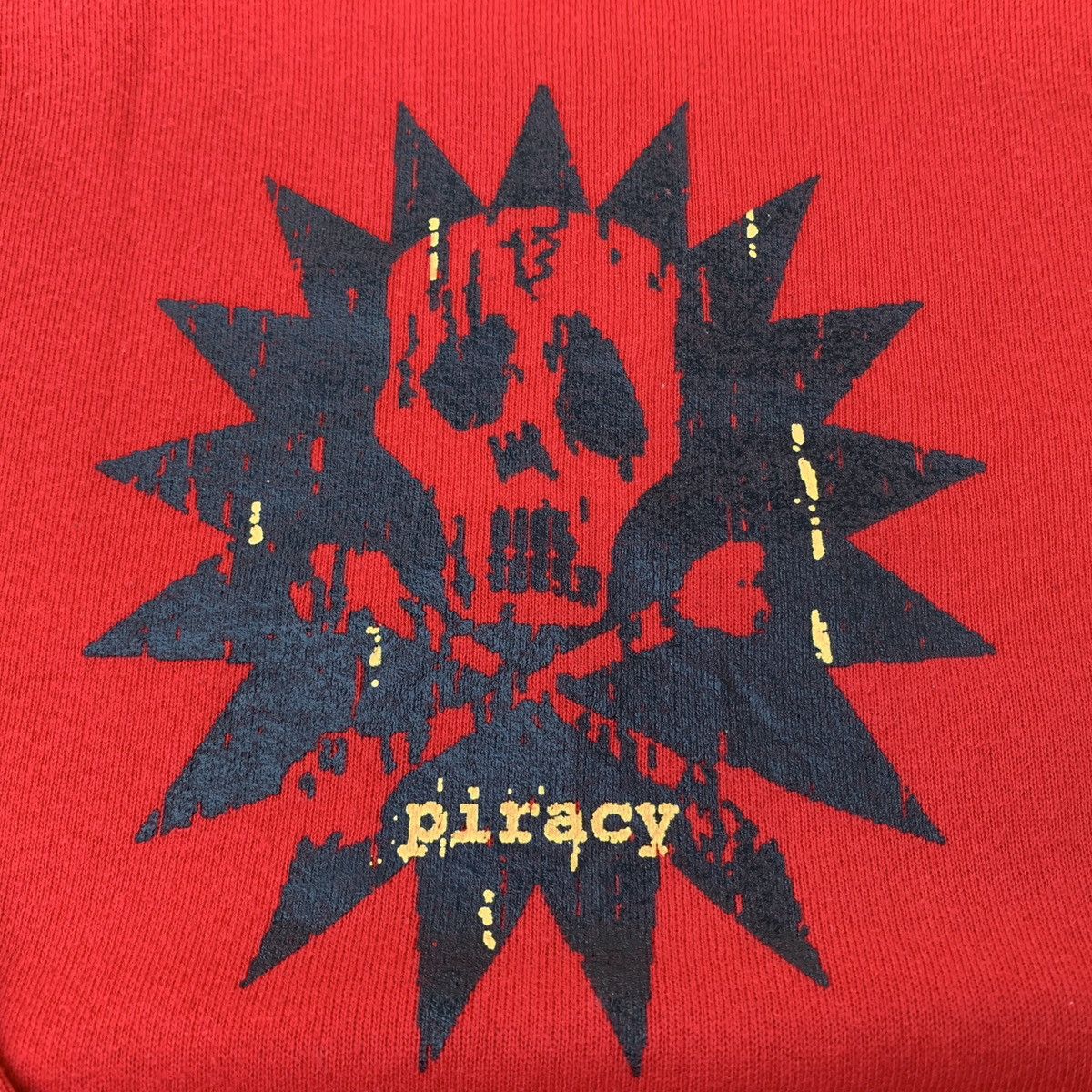 Vintage Vintage 90s Piracy Skulls Sweatshirt Big Logo Size US M / EU 48-50 / 2 - 6 Thumbnail