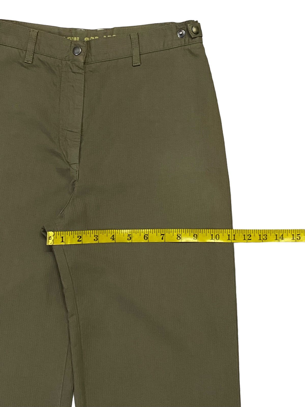 Maison Margiela Maison Margiela Low Cde Leg Trousers Pants Size 28" / US 6 / IT 42 - 7 Thumbnail