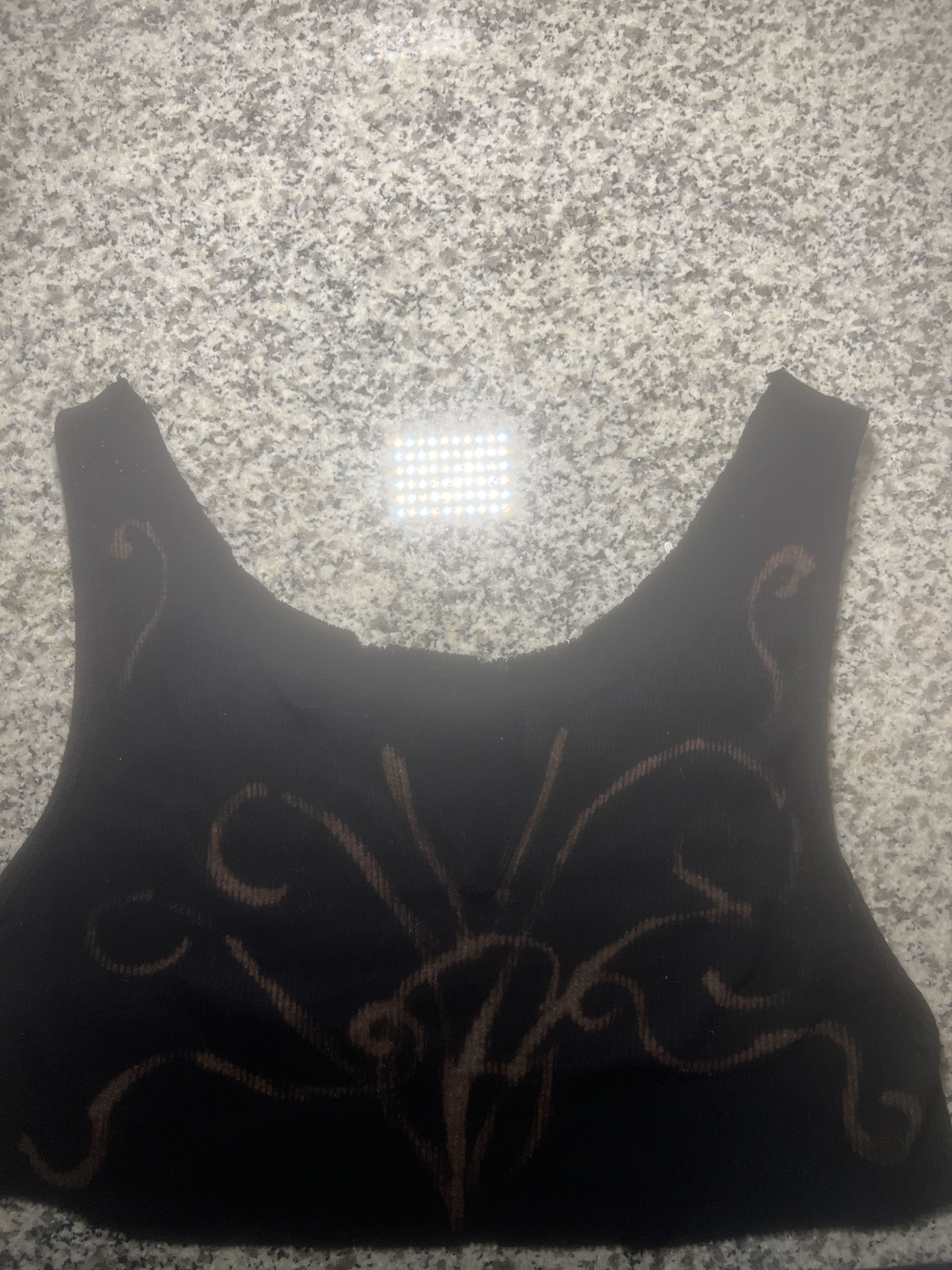 Target Basics Upcycled Bleached Tank Crop Top Size M / US 6-8 / IT 42-44 - 2 Thumbnail