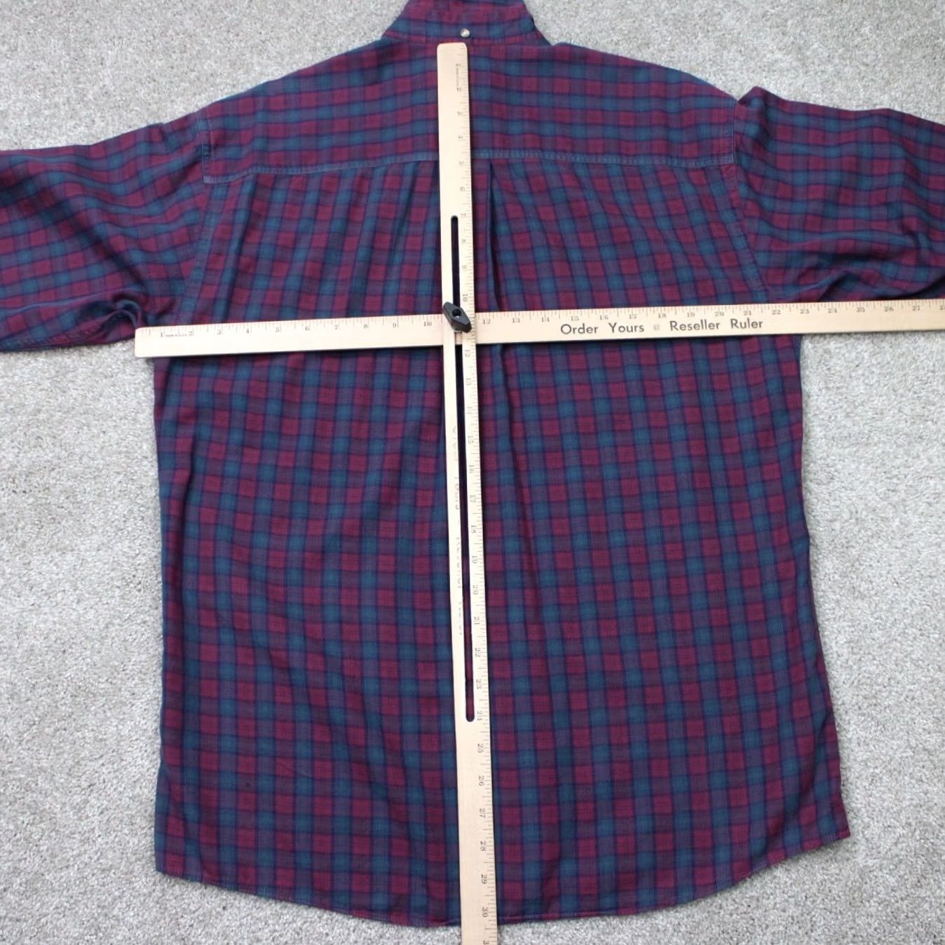 Gant GANT Shirt Mens Medium Blue/Purple Chelsea Twill 100% Cotton Long Sleeve Button-Up Shirt Size US M / EU 48-50 / 2 - 7 Thumbnail