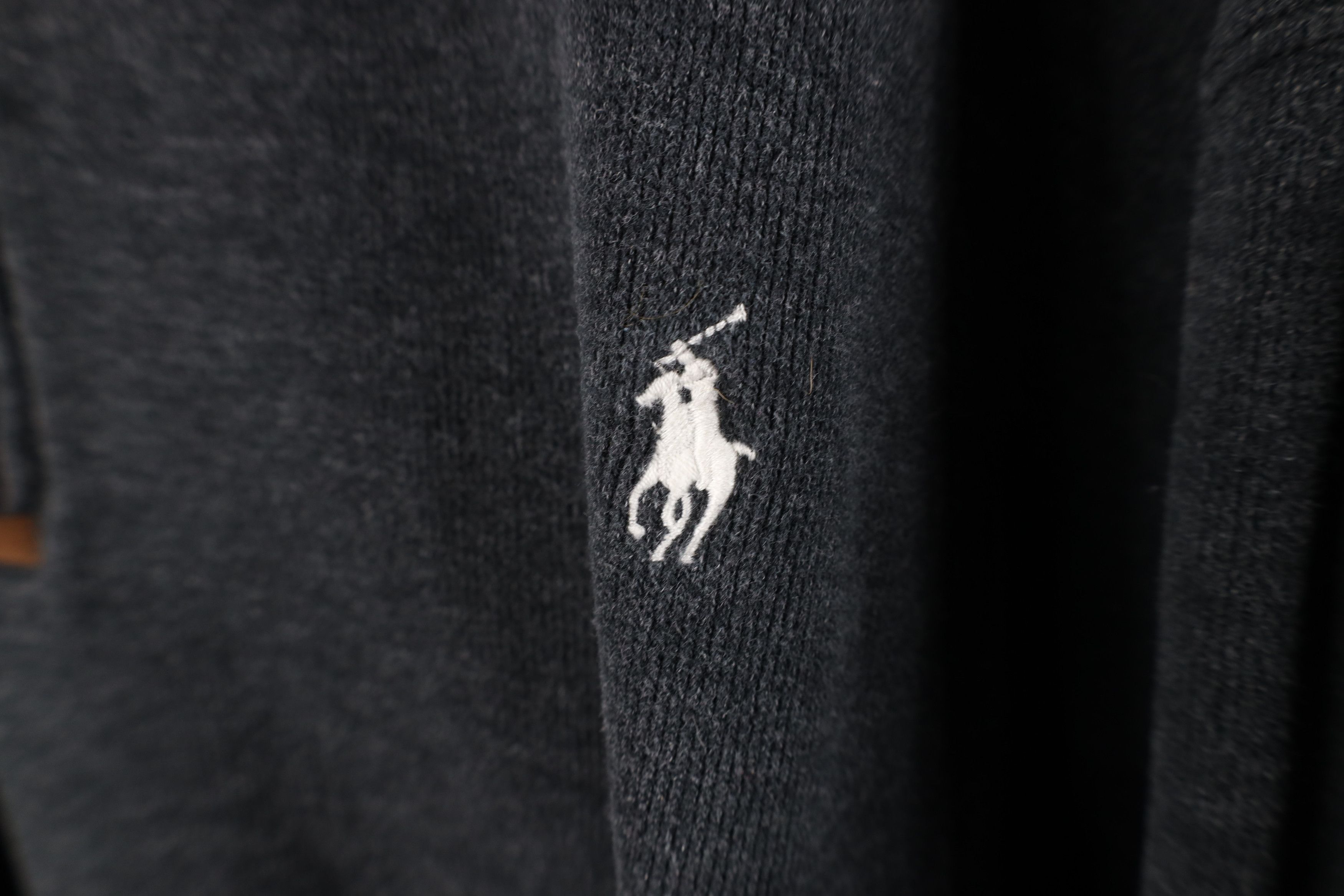 Ralph Lauren Vintage Ralph Lauren Cotton Ribbed Knit Half Zip Sweater Size US XXL / EU 58 / 5 - 4 Thumbnail