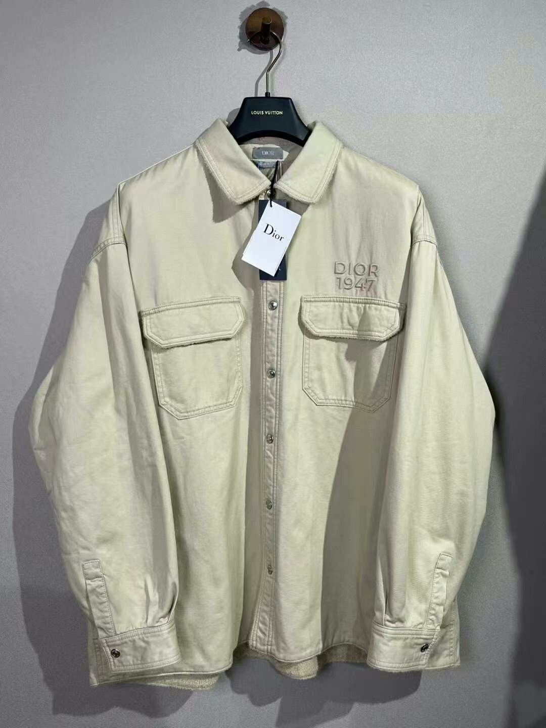 Dior dior 1947 collection thick denim jacket Size US M / EU 48-50 / 2 - 1 Thumbnail
