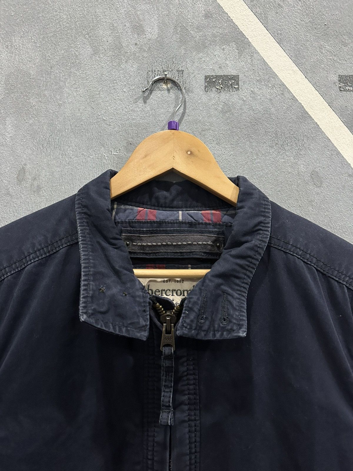 Abercrombie & Fitch Abercrombie & Fitch Harrington Jacket Size US M / EU 48-50 / 2 - 2 Thumbnail