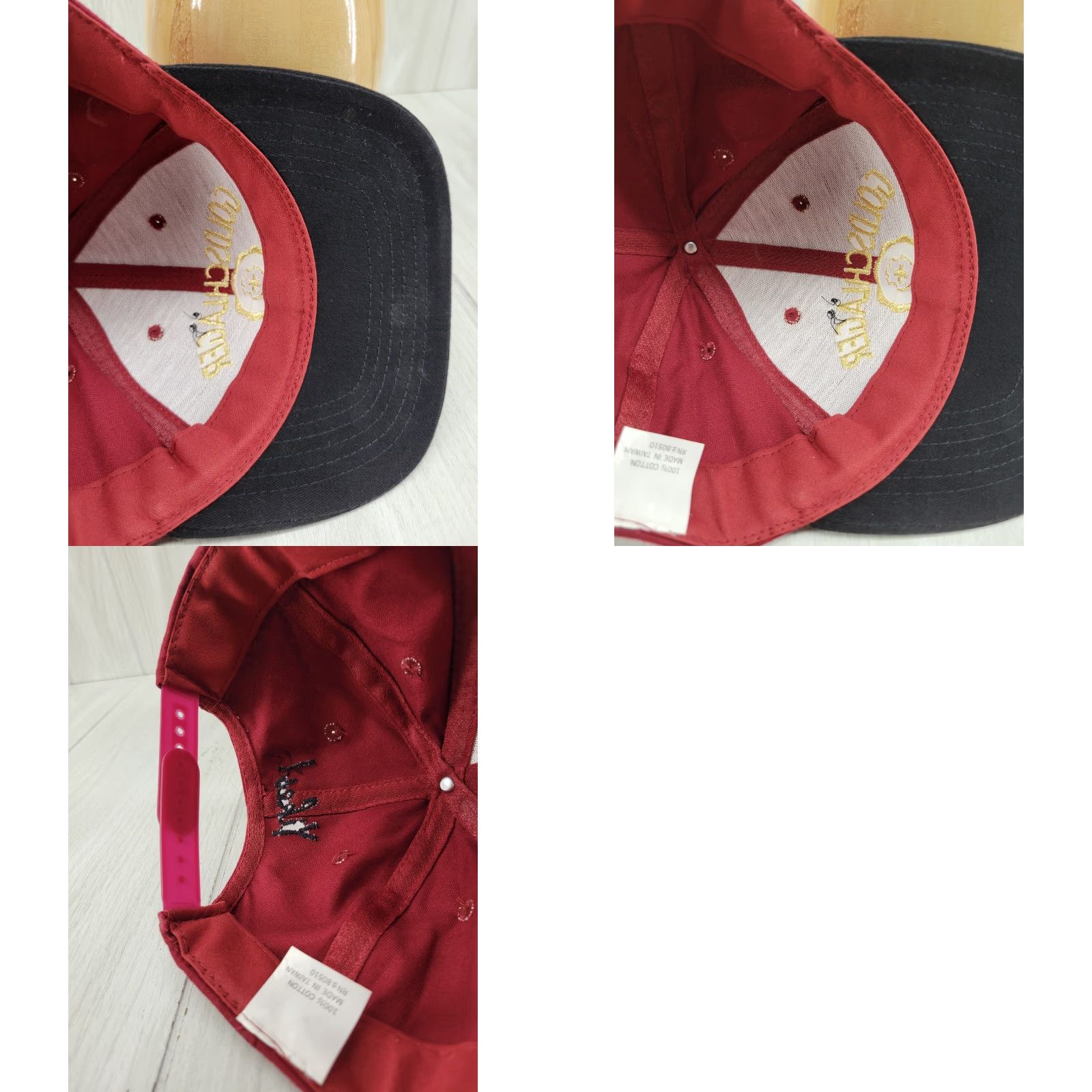 Vintage VINTAGE 90s Goldschlager Snapback Hat Cap Liquor Bar Promo Embroidered Red Black Adjustable Unisex Adults Cotton Canvas Baseball Cap Fans Mens Womens Size ONE SIZE - 9 Thumbnail