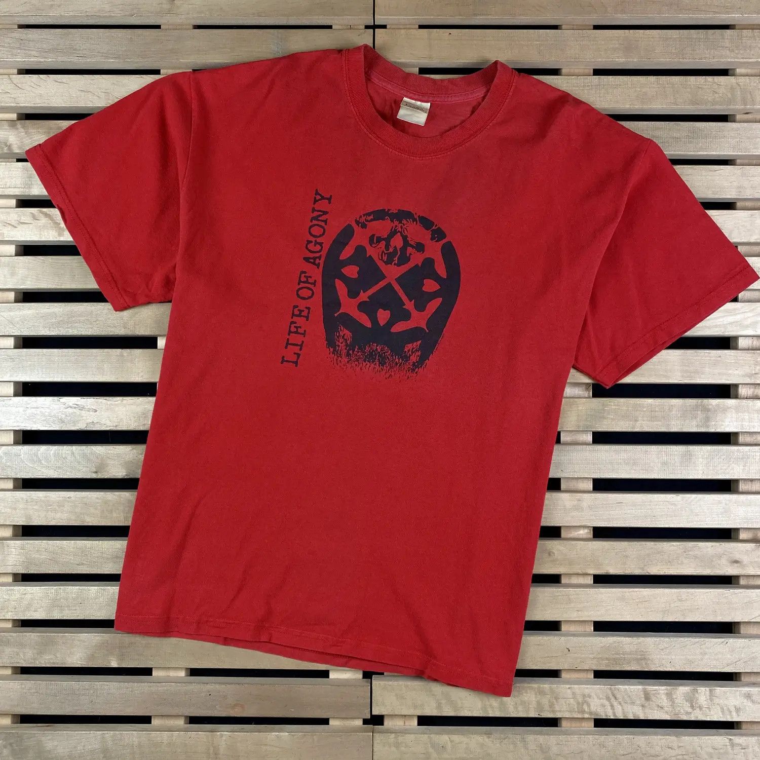 Band Tees × Vintage Mens Vintage T Shirt Life of Agony Size XL Size US XL / EU 56 / 4 - 1 Thumbnail
