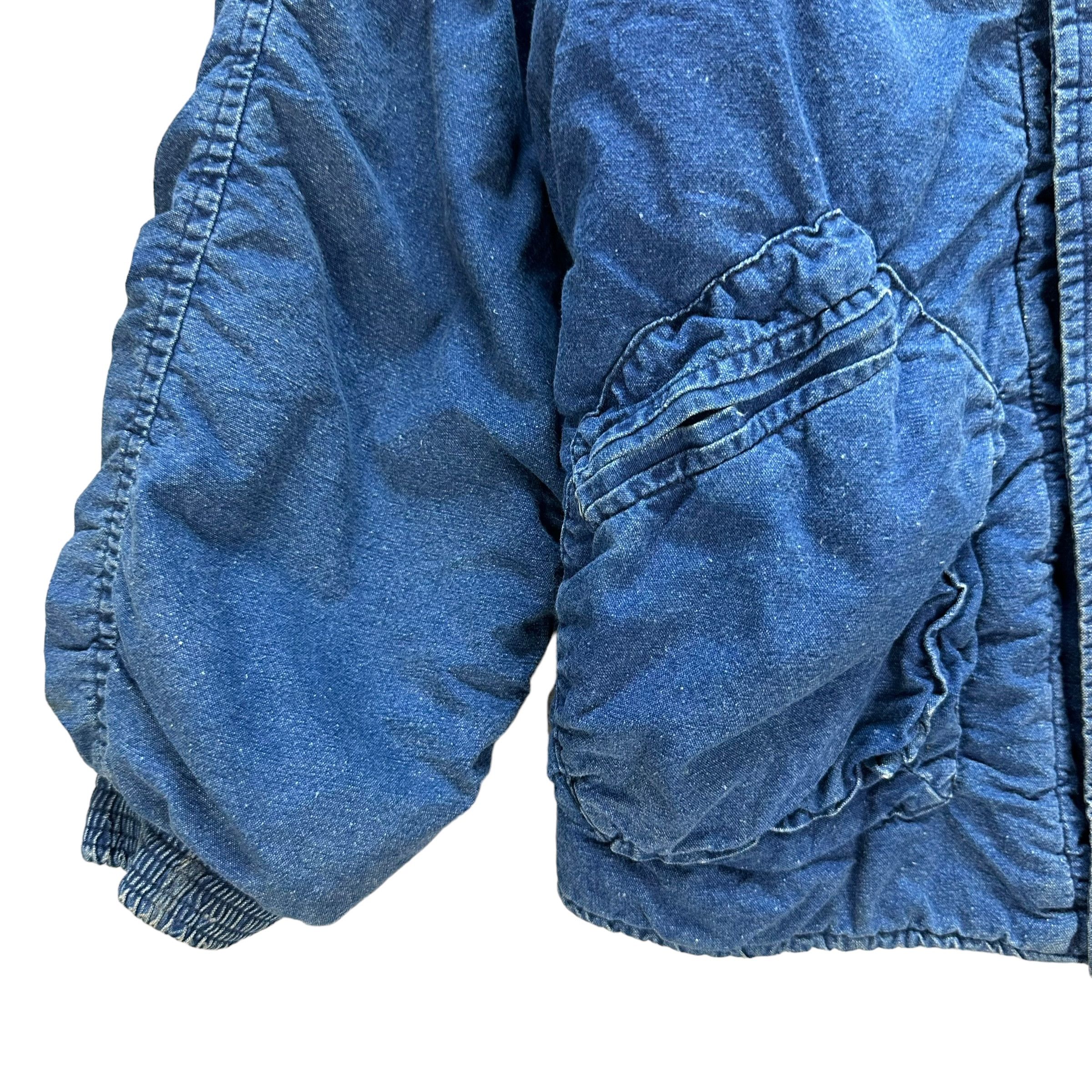 Marithe + Francois Girbaud RARE 80's MFG Production Enfant Sherpa Jacket #A49-1138 Size US XXS / EU 40 - 4 Thumbnail