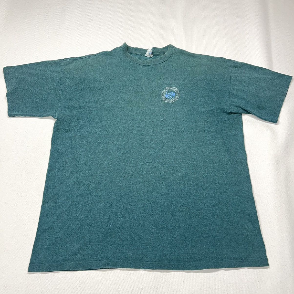 Quicksilver × Quiksilver × Vintage Quicksilver Tee Shirt Single Stitch Logo Made In USA 90s Size US L / EU 52-54 / 3 - 1 Thumbnail