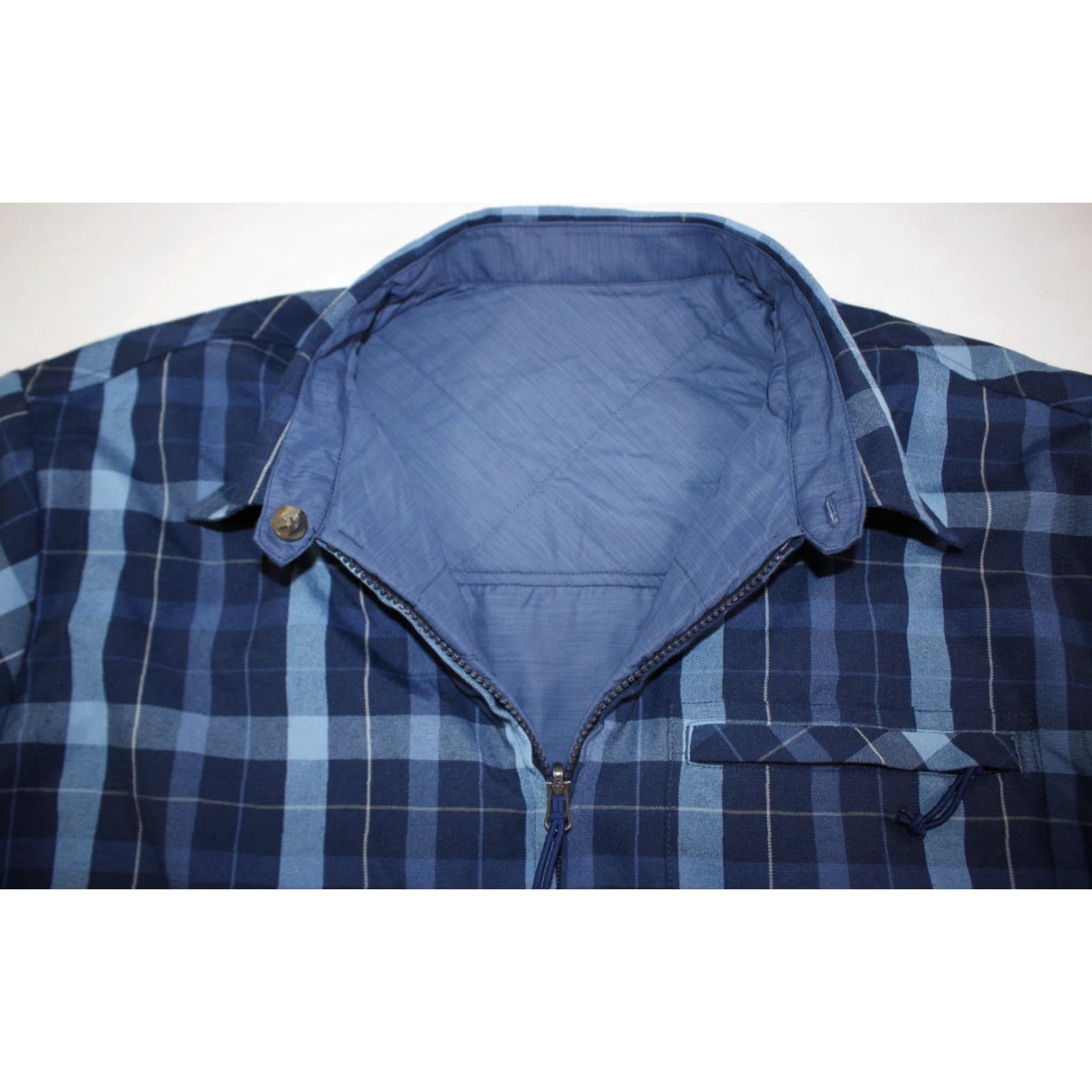 Mountain Khakis Mountain Khakis Jacket Reversible Insulated Shacket Windbreaker Blue XL Men Size US XL / EU 56 / 4 - 5 Thumbnail