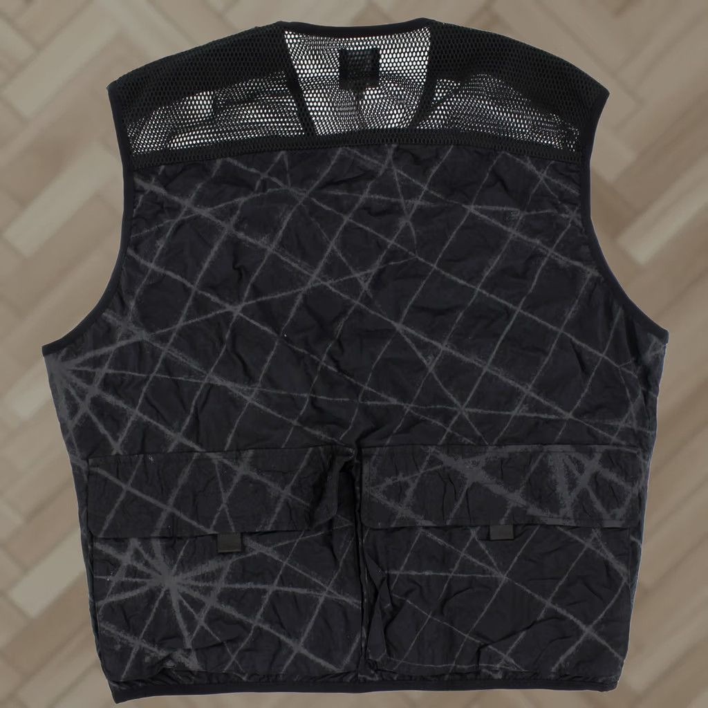 Brain Dead Brain Dead Invincible Miller Fishing Vest Men’s Full Zip Black Utility Vest, M, Black, Brain Dead, Vest Size US M / EU 48-50 / 2 - 1 Thumbnail