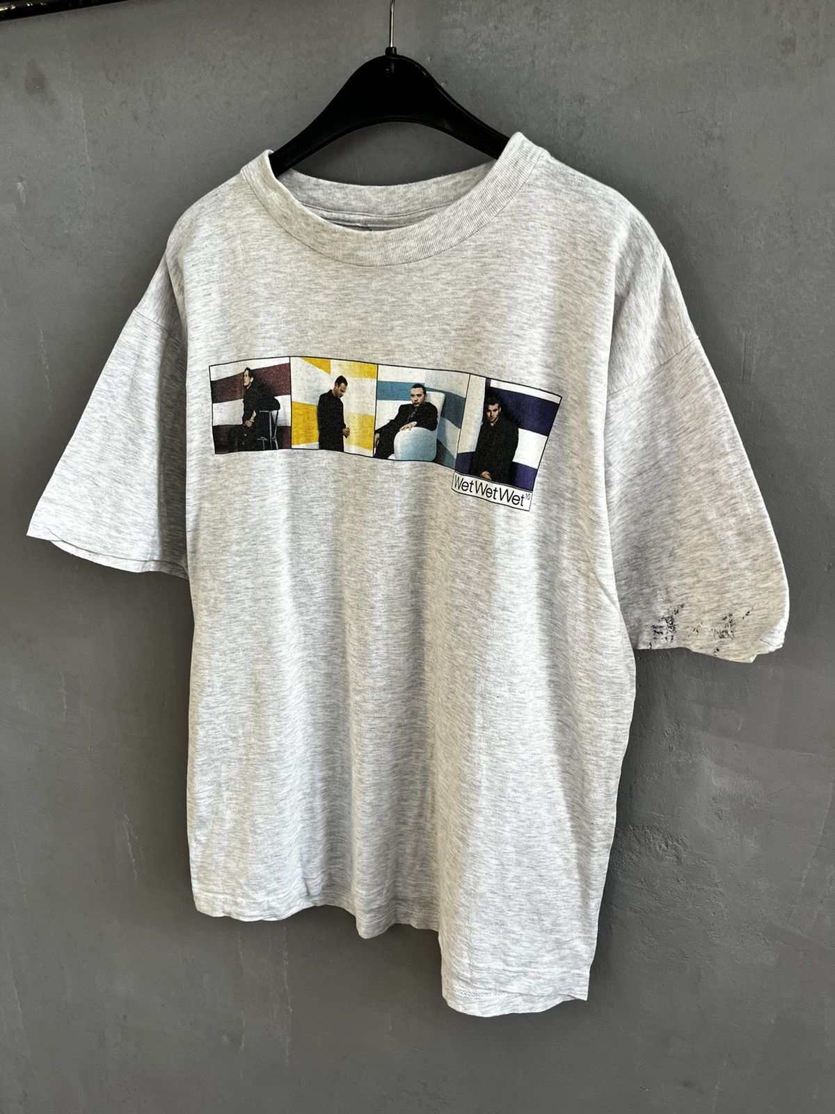 Band Tees × Vintage Vintage 1997 Wet Wet Wet The Popped In Souled Out T-shirt Size US L / EU 52-54 / 3 - 1 Thumbnail