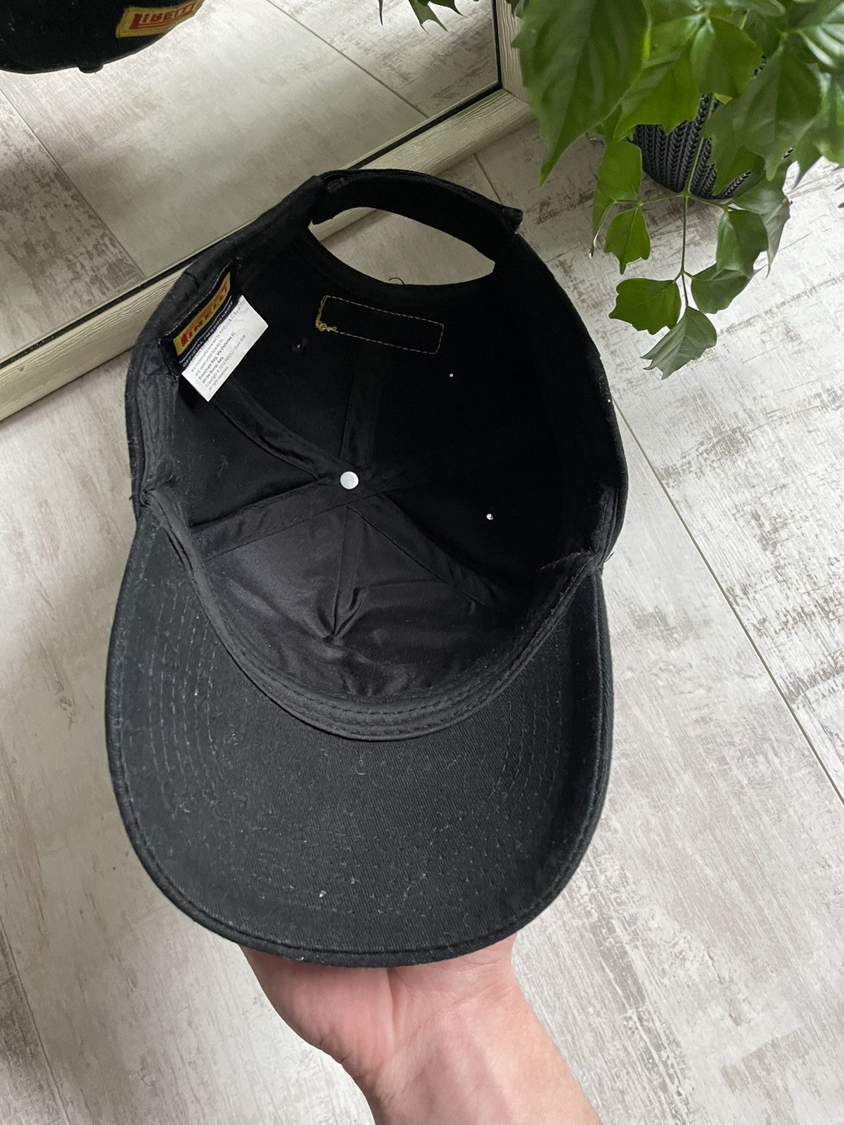 Pirelli × Vintage 90’s Vintage Pirelli Racing Cap Y2K F1 Logo Hat VERY RARE Size ONE SIZE - 5 Thumbnail