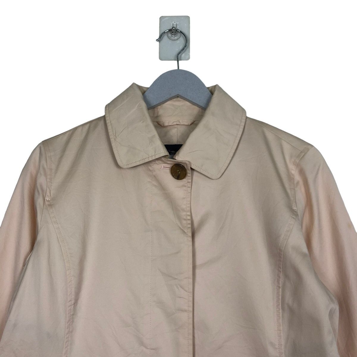 Burberry 💥Vintage Burberry London Trench Coat Nova Check Collar Size US M / EU 48-50 / 2 - 4 Thumbnail