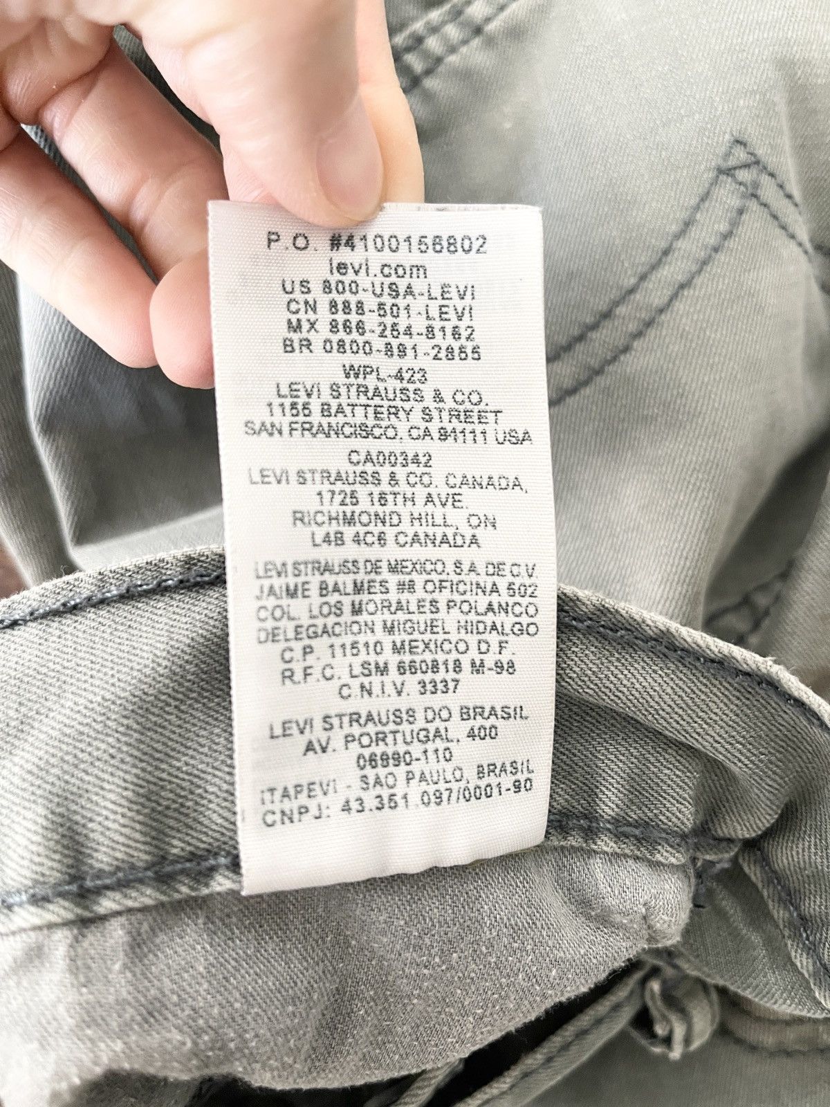 Levi's STEAL! 1980s Levi's White Tab 514 Flare Pants Size US 36 / EU 52 - 11 Thumbnail