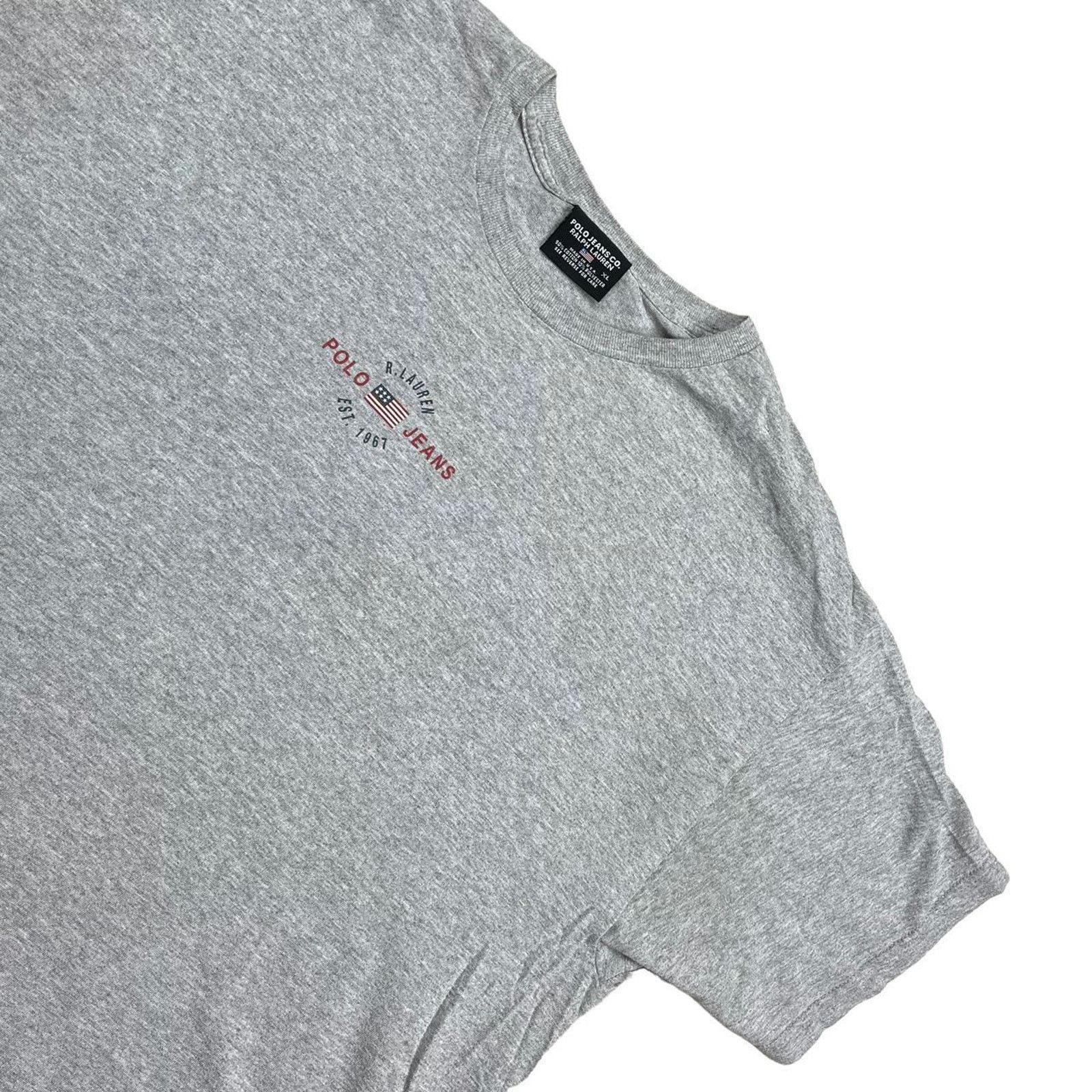 Polo Ralph Lauren Vintage Polo Jeans Tshirt Size US XL / EU 56 / 4 - 1 Thumbnail