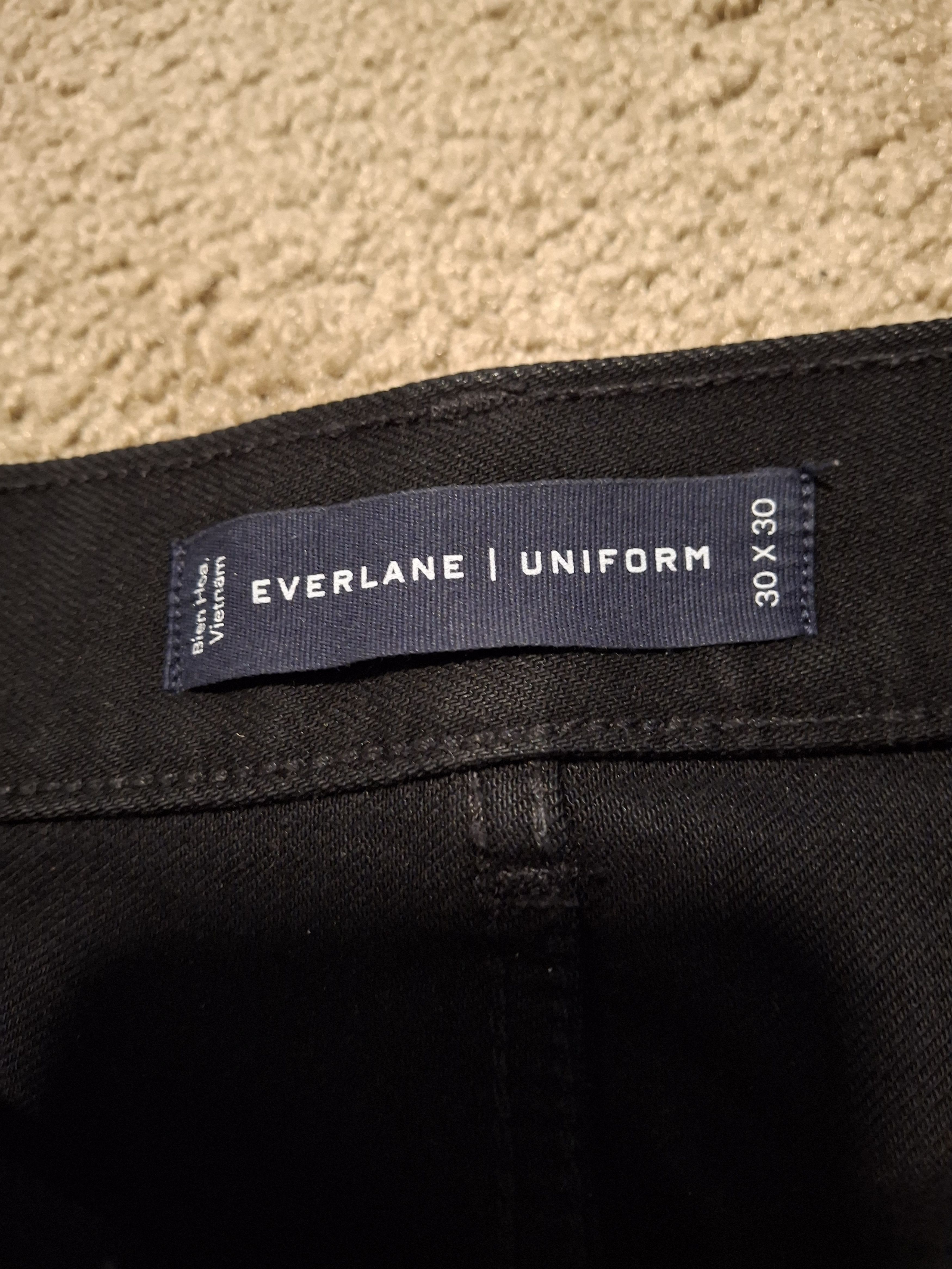Everlane Black Uniform Skinny Jeans Size US 30 / EU 46 - 2 Thumbnail