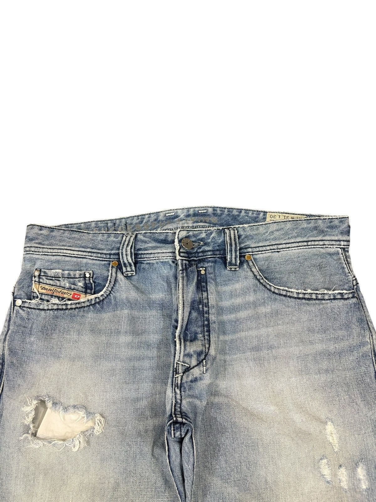 Other Vintage Italy Diesel Safado Faded Wash Distress Loose Jeans Size US 34 / EU 50 - 3 Thumbnail