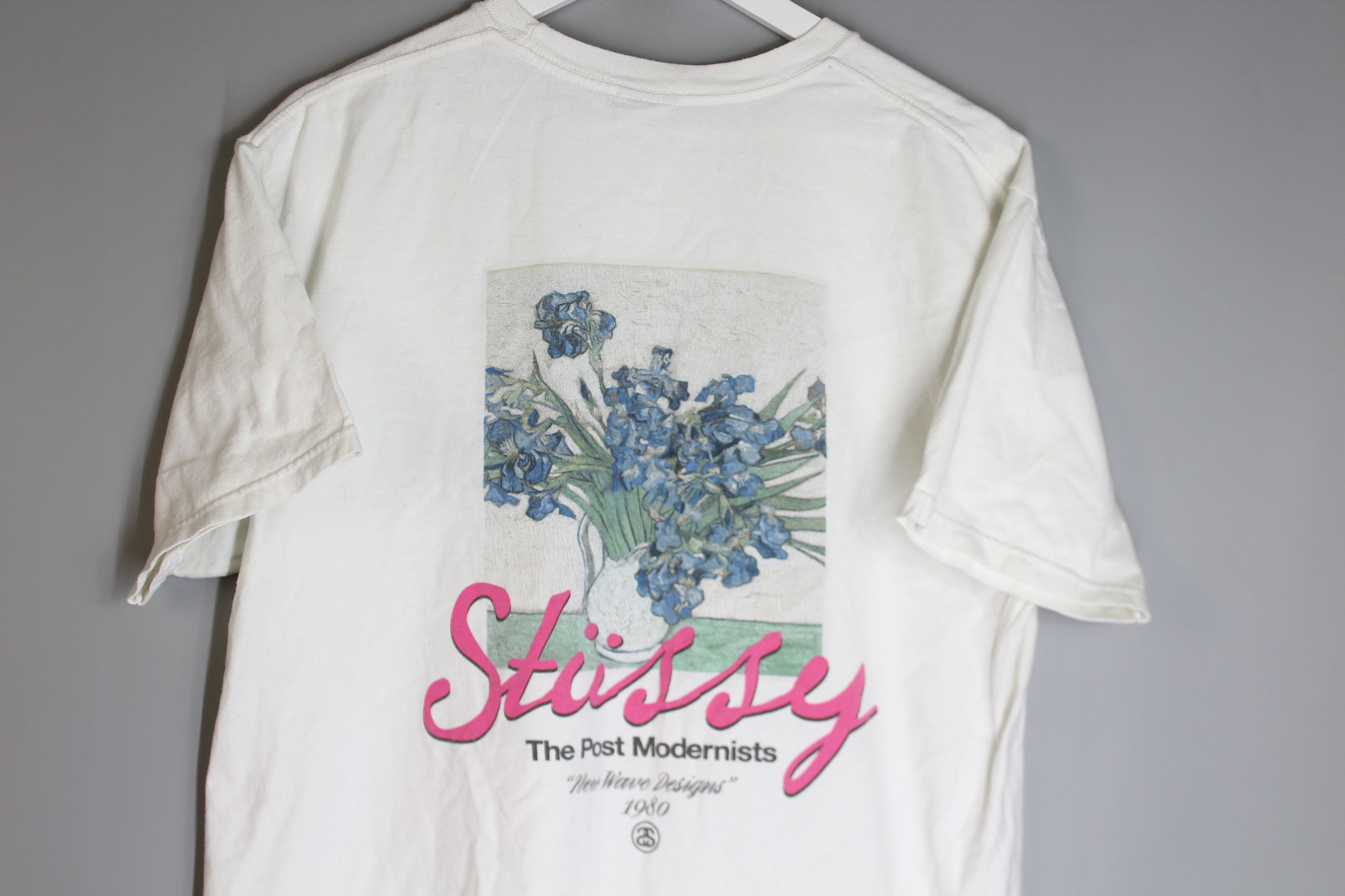 Stussy STUSSY POST MODERNISTS WHITE T-SHIRT VINTAGE Size US L / EU 52-54 / 3 - 7 Thumbnail