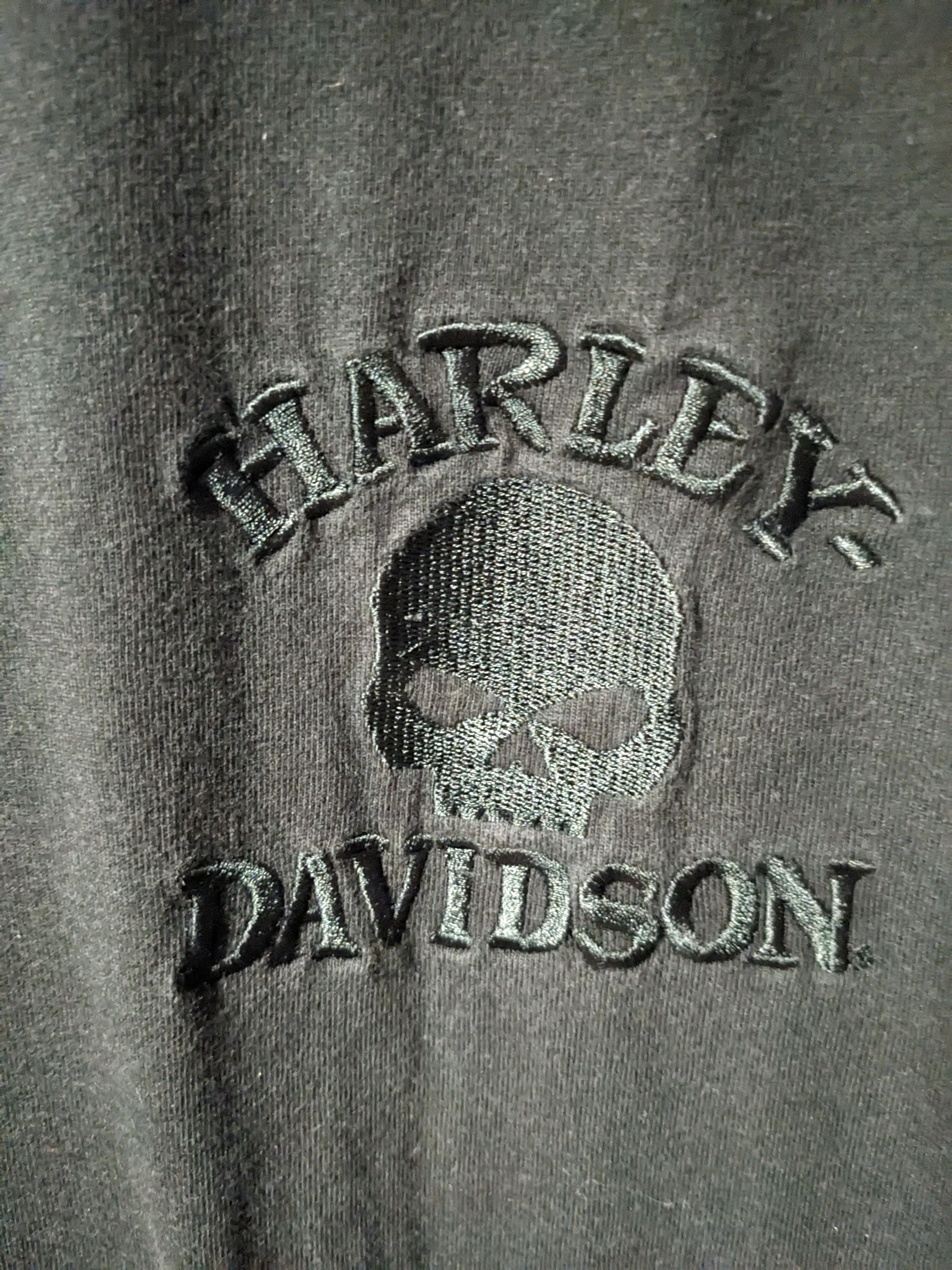 Harley Davidson × Vintage Vintage Y2K Harley Davidson Motorcycle Skull Large T-Shirt Size US L / EU 52-54 / 3 - 4 Thumbnail